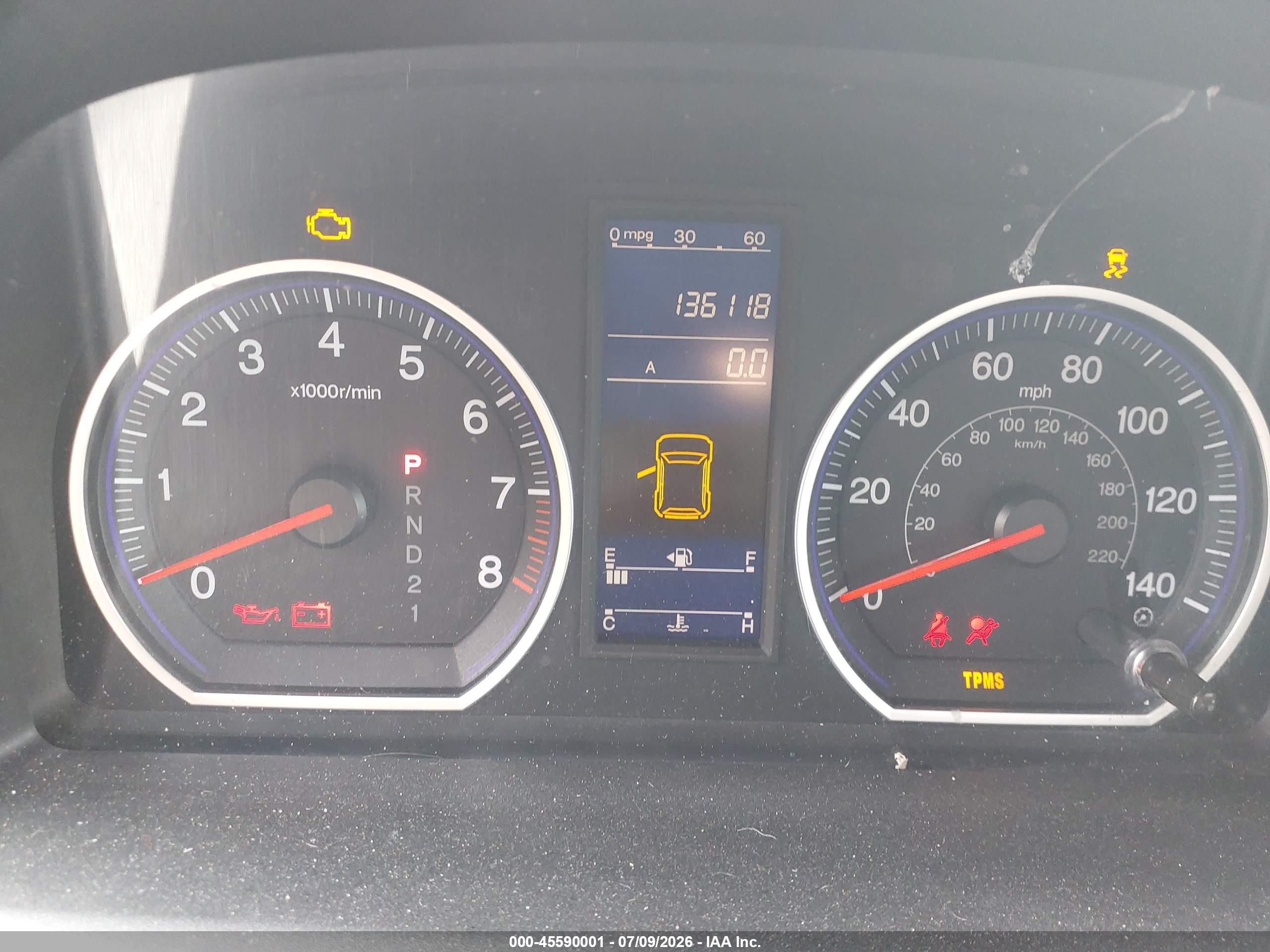 2011 Honda Cr-v Ex-l Light Blue vin: 5J6RE4H75BL074558