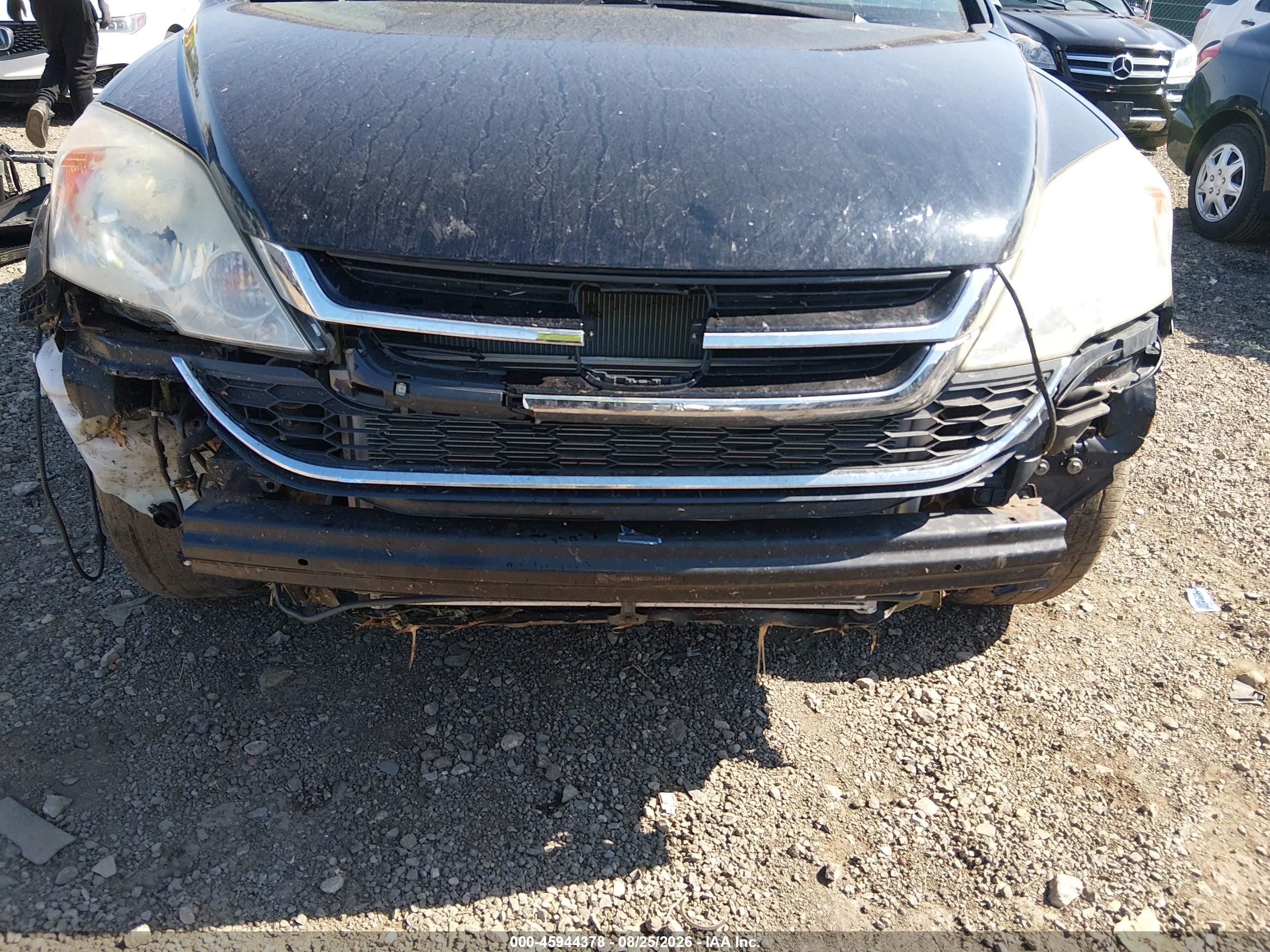2011 Honda Cr-v Ex-l Black vin: 5J6RE4H75BL079906