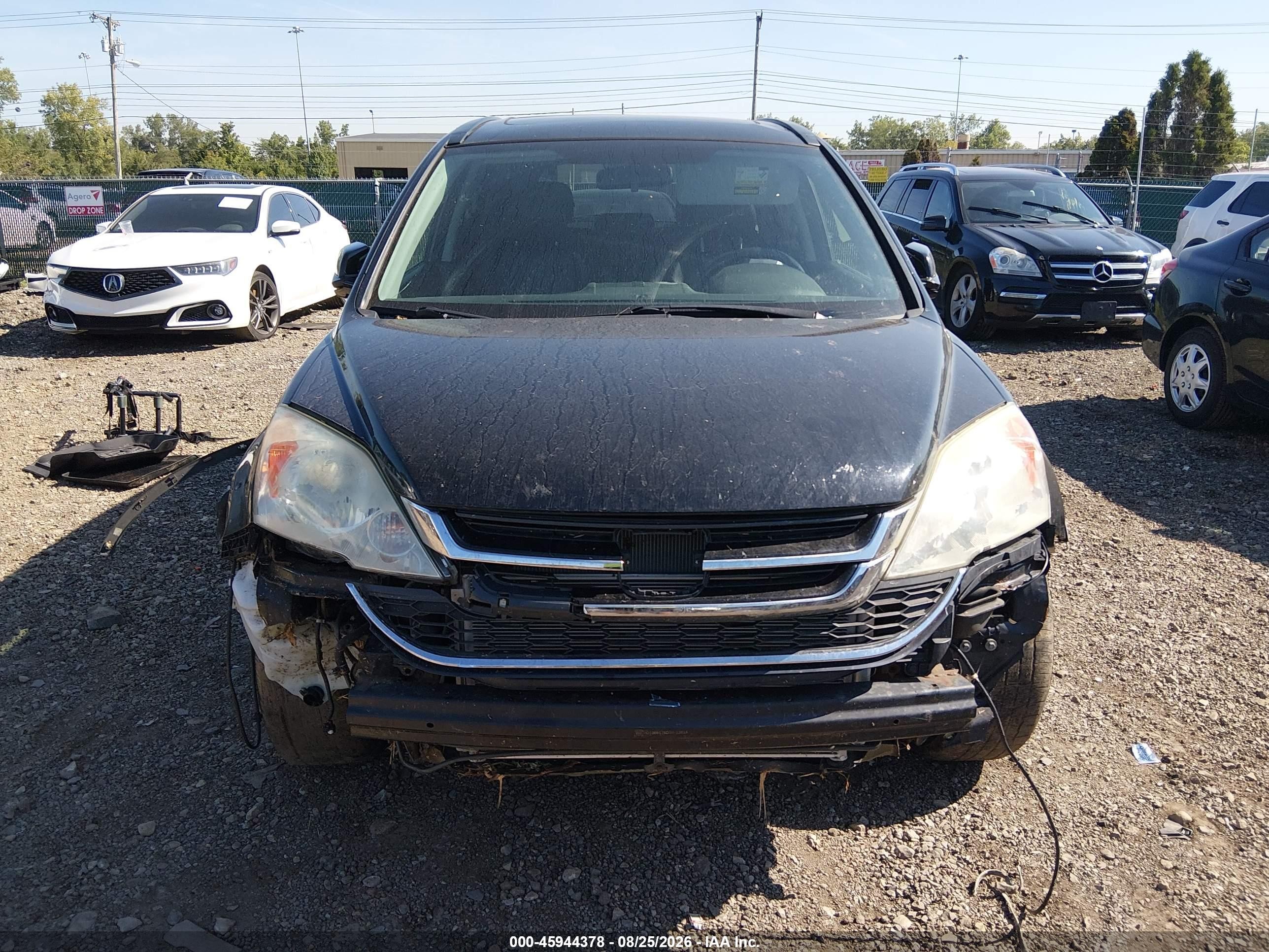 2011 Honda Cr-v Ex-l Black vin: 5J6RE4H75BL079906