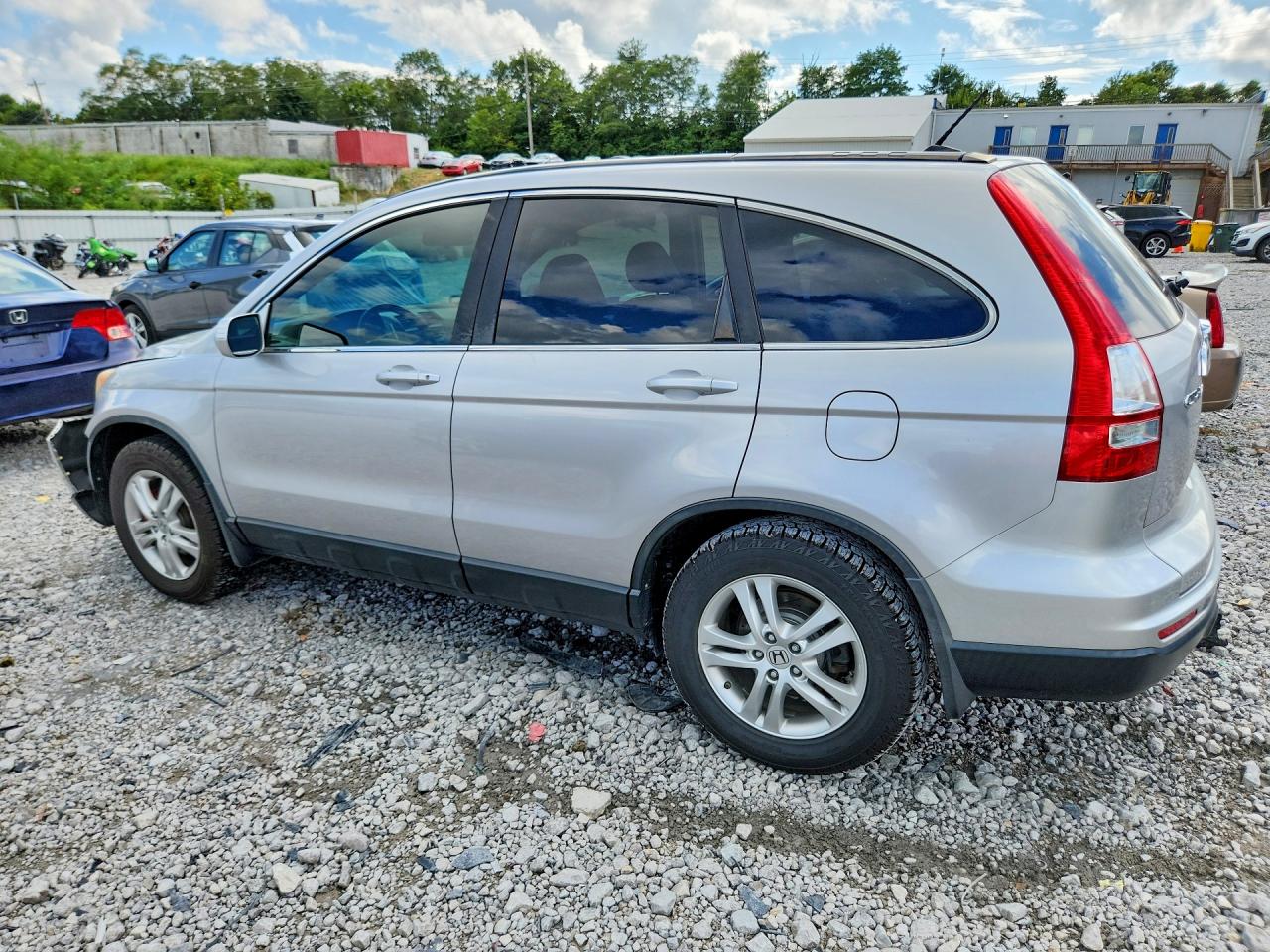 2011 Honda Cr-v Exl Серебряный vin: 5J6RE4H75BL084085