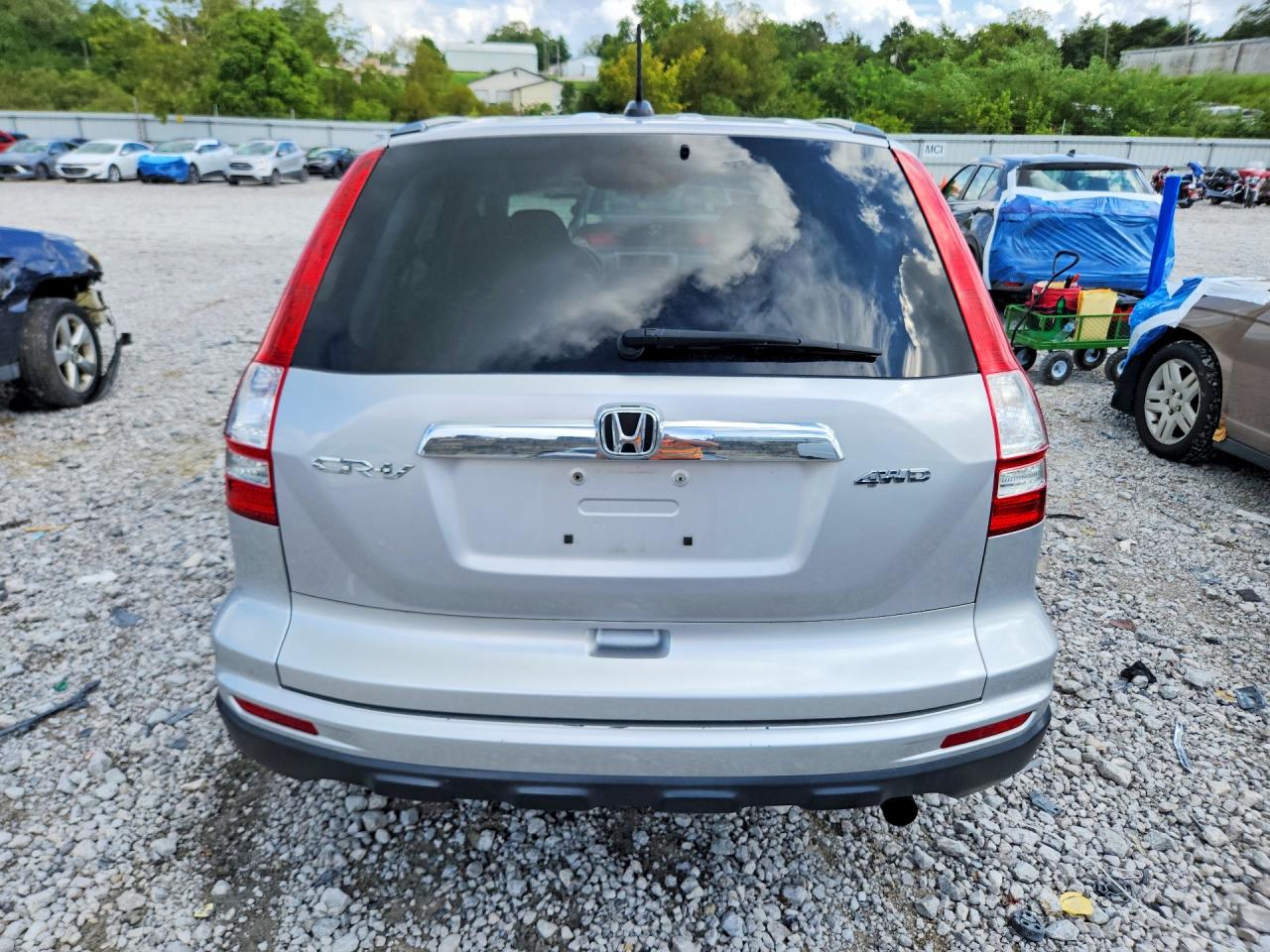 2011 Honda Cr-v Exl Серебряный vin: 5J6RE4H75BL084085