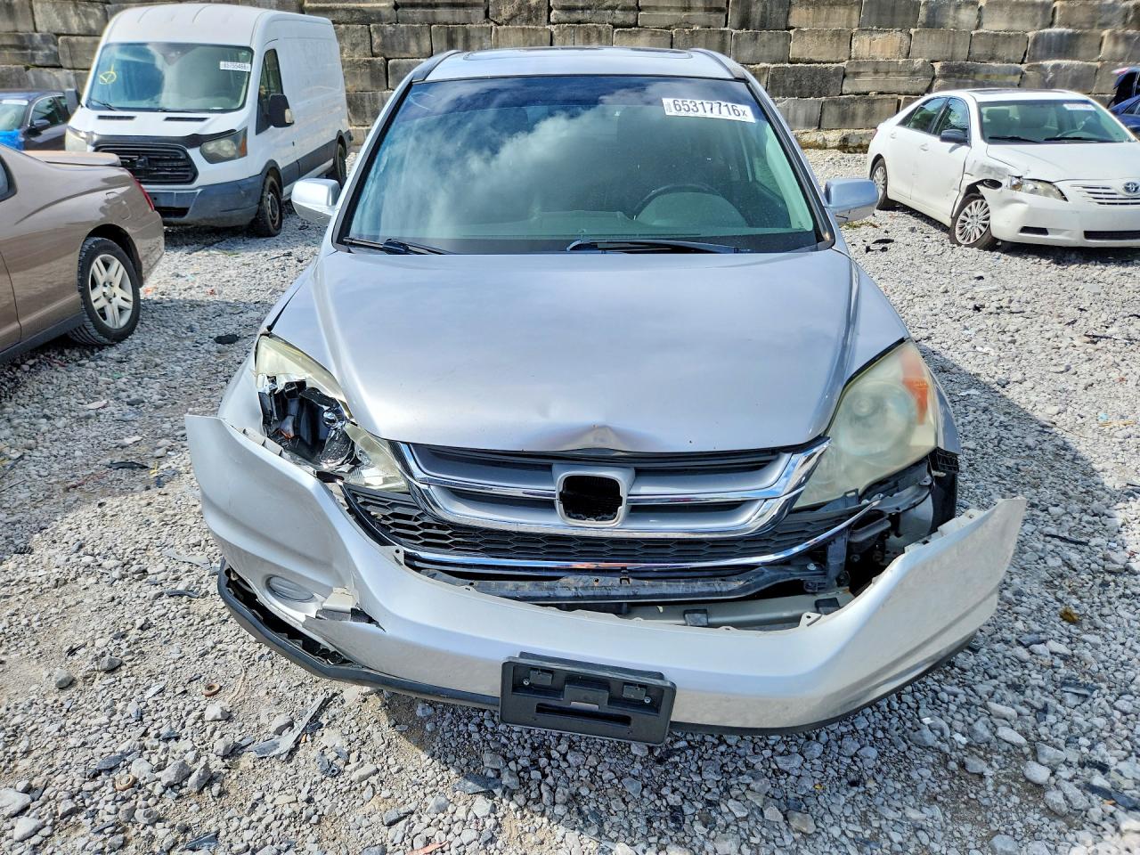 2011 Honda Cr-v Exl Серебряный vin: 5J6RE4H75BL084085