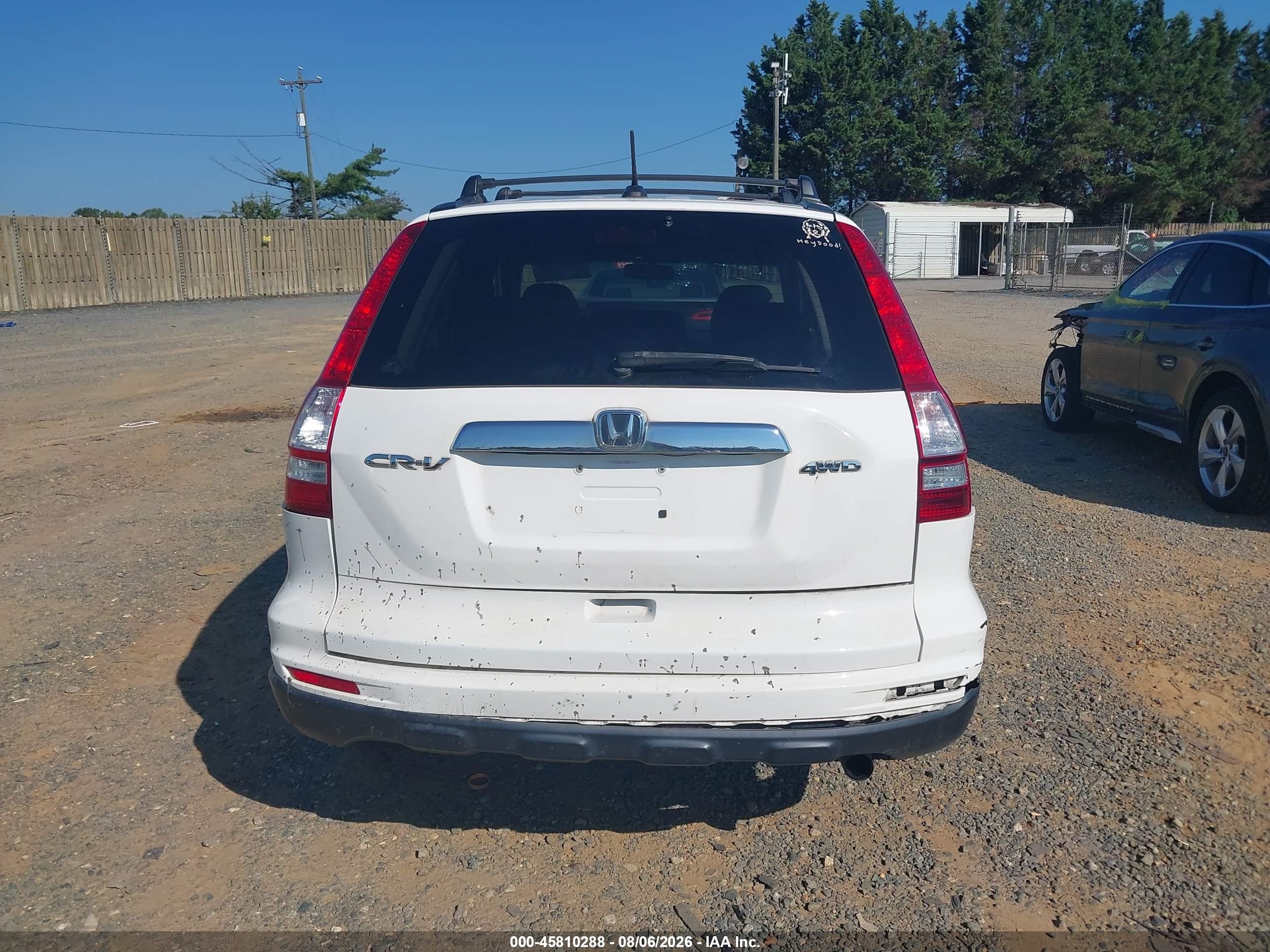 2011 Honda Cr-v Ex-l White vin: 5J6RE4H75BL099718