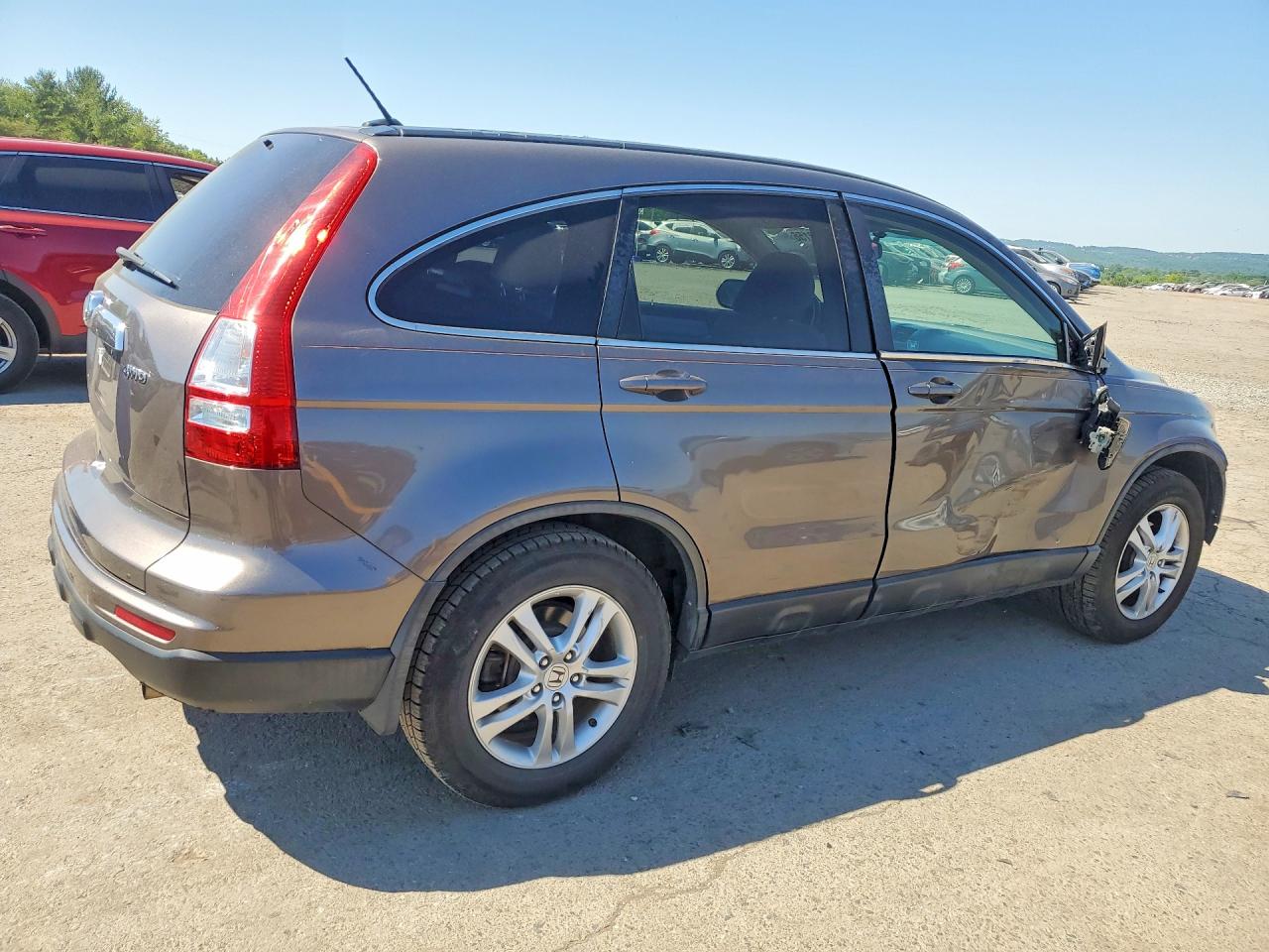 2011 Honda Cr-v Exl Серый vin: 5J6RE4H75BL120440