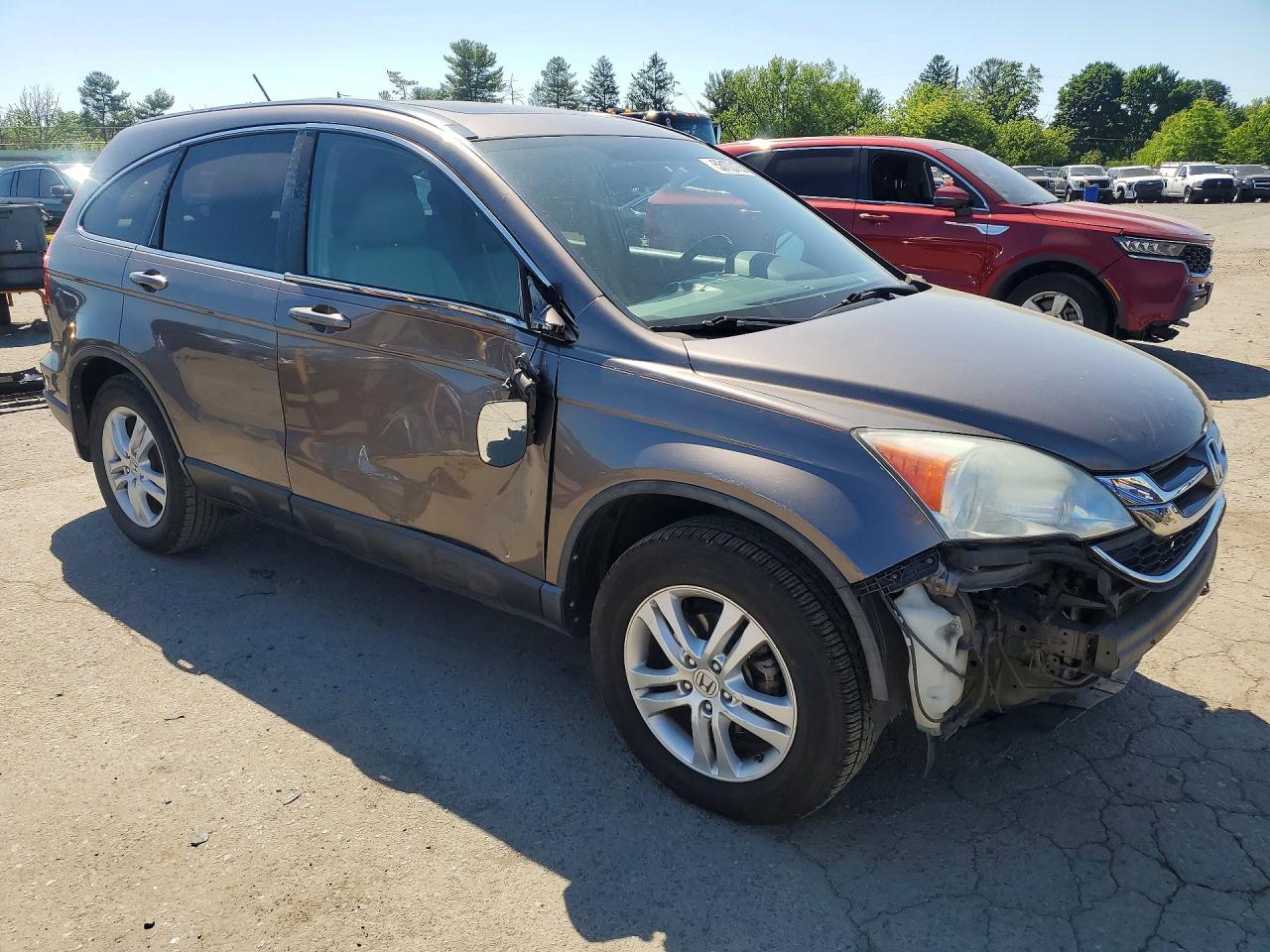 2011 Honda Cr-v Exl Серый vin: 5J6RE4H75BL120440
