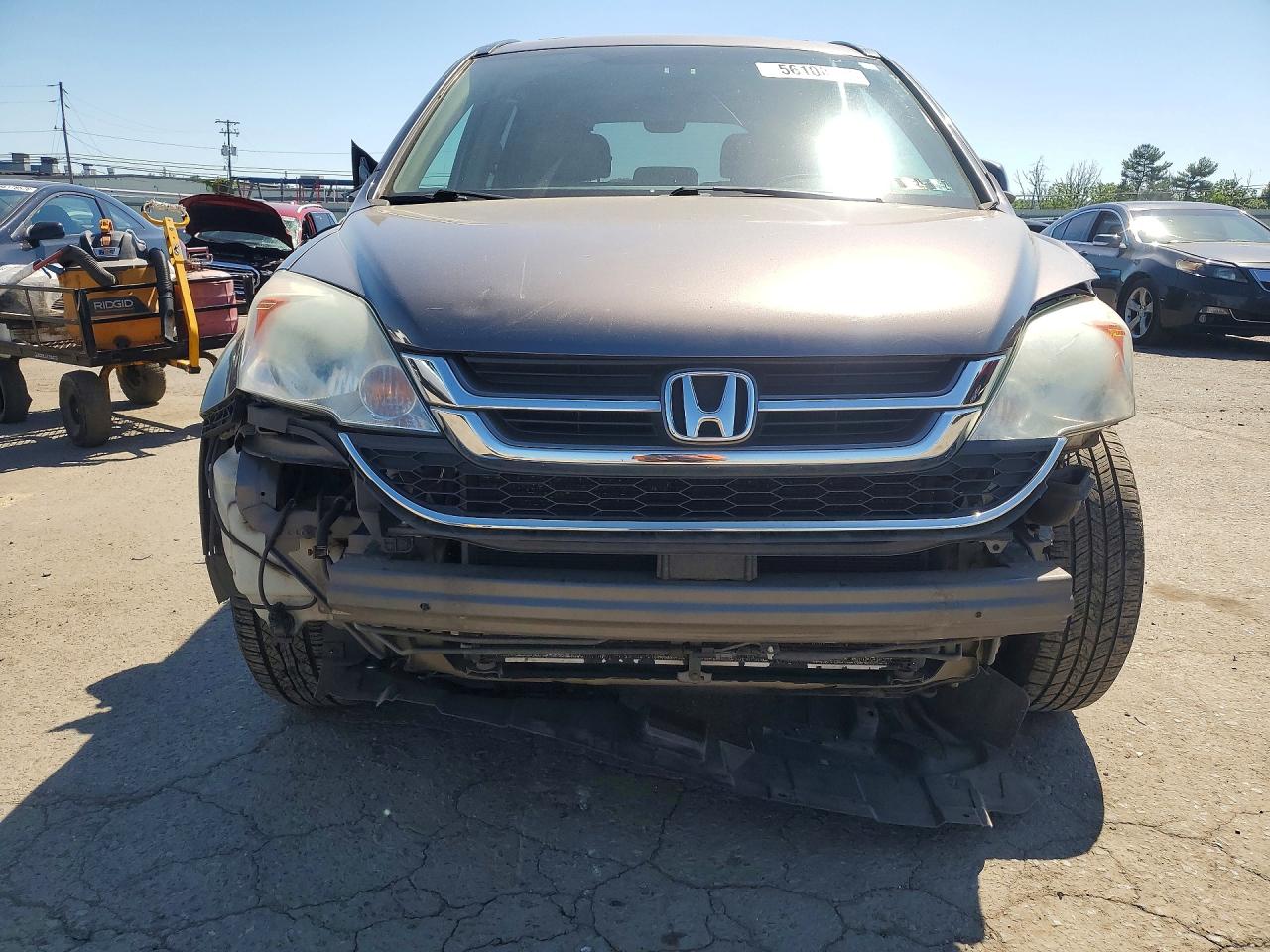2011 Honda Cr-v Exl Серый vin: 5J6RE4H75BL120440
