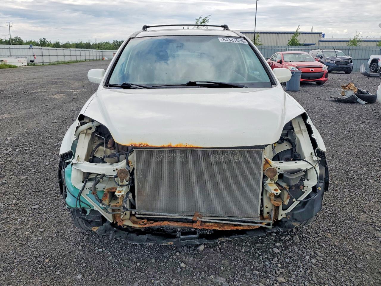 2011 Honda Cr-v Exl White vin: 5J6RE4H75BL820667