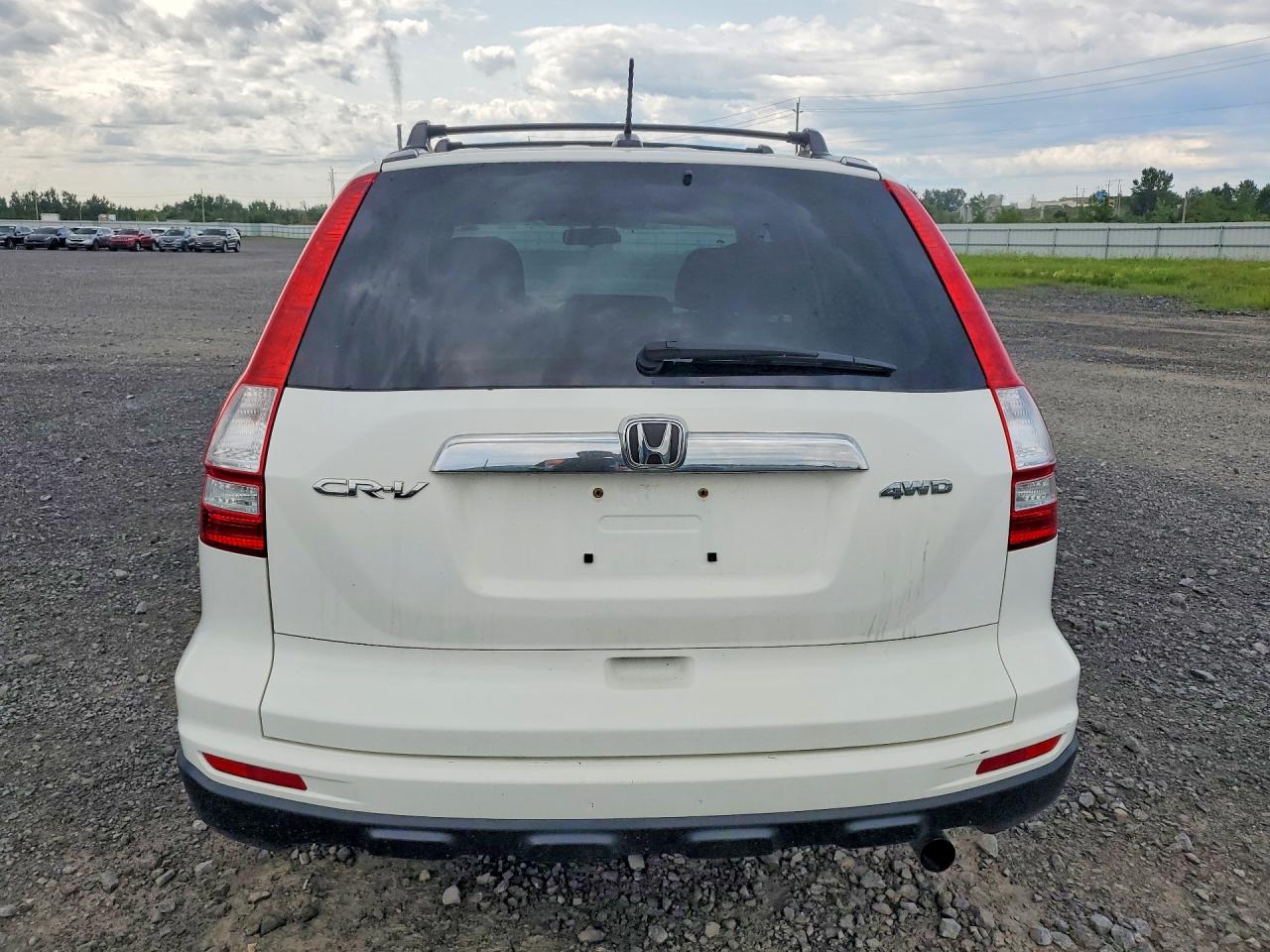 2011 Honda Cr-v Exl White vin: 5J6RE4H75BL820667