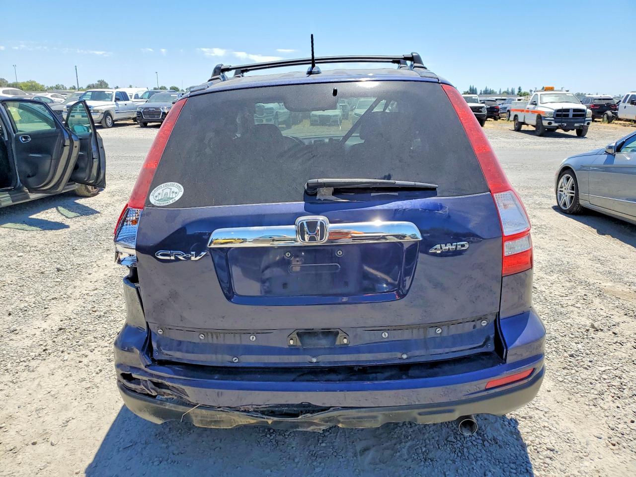 2010 Honda Cr-v Exl Blue vin: 5J6RE4H76AL000869