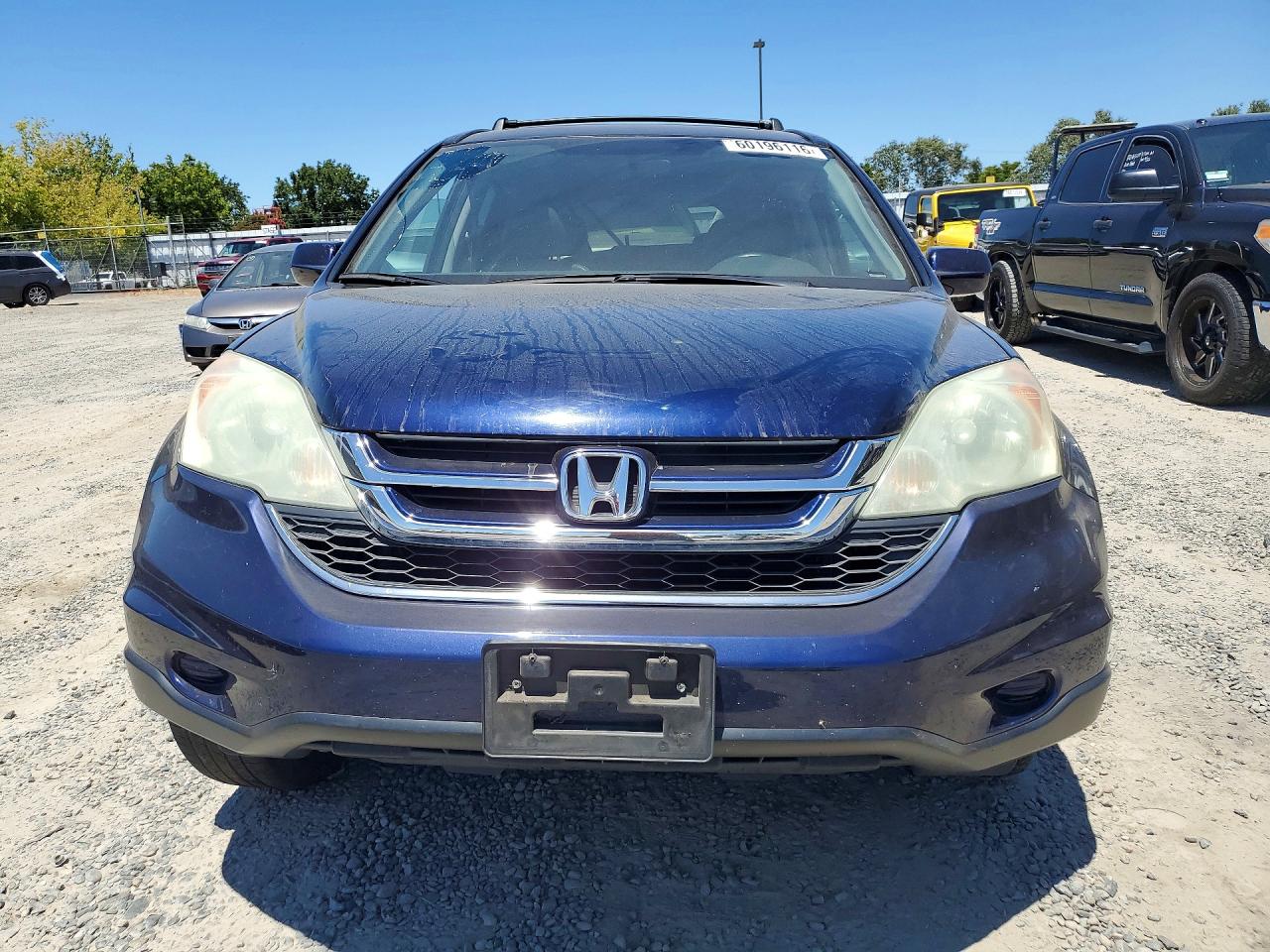 2010 Honda Cr-v Exl Blue vin: 5J6RE4H76AL000869