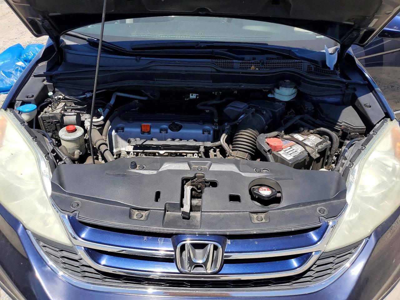 2010 Honda Cr-v Exl Blue vin: 5J6RE4H76AL000869
