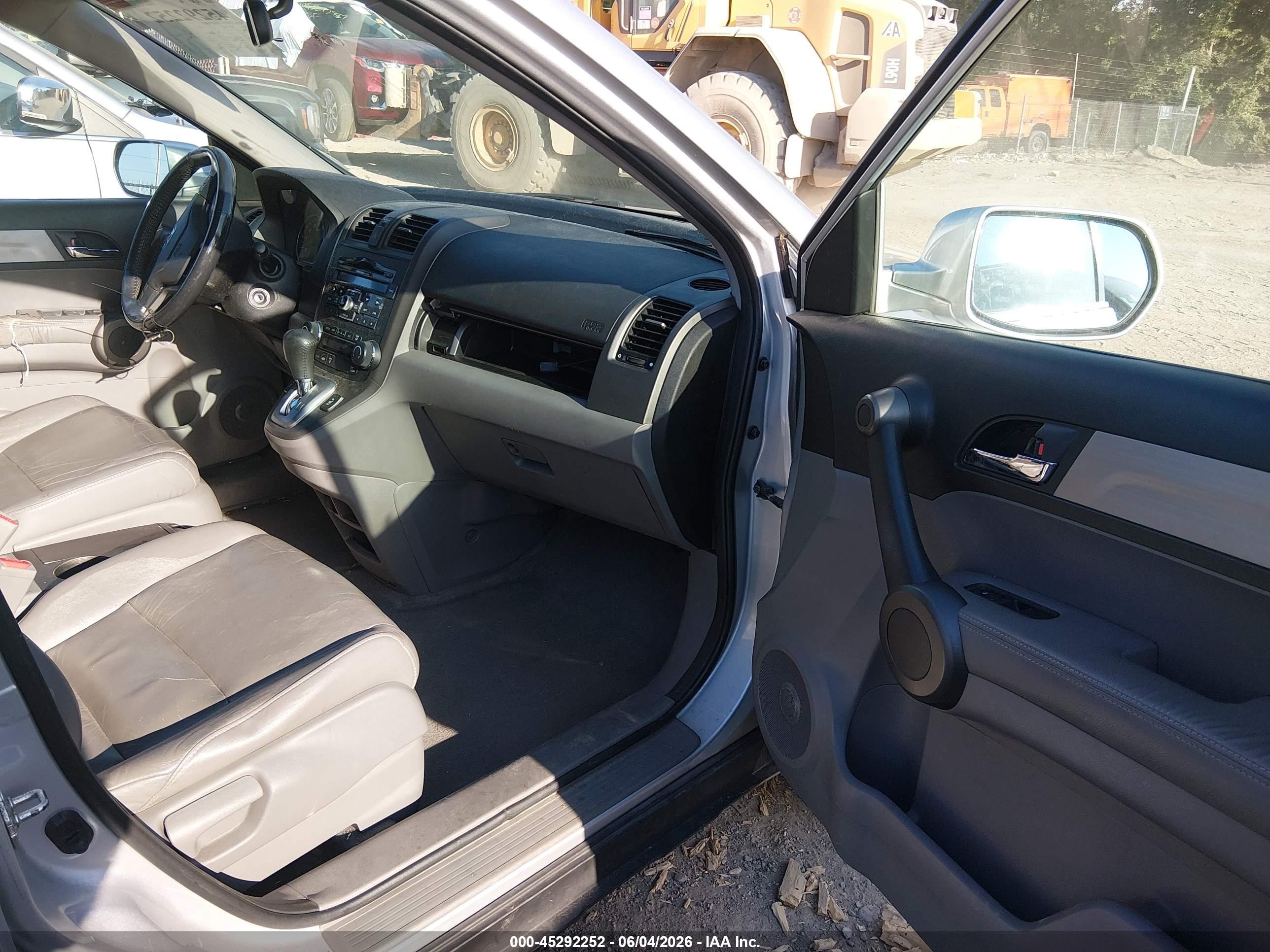 2010 Honda Cr-v Ex-l Silver vin: 5J6RE4H76AL001391