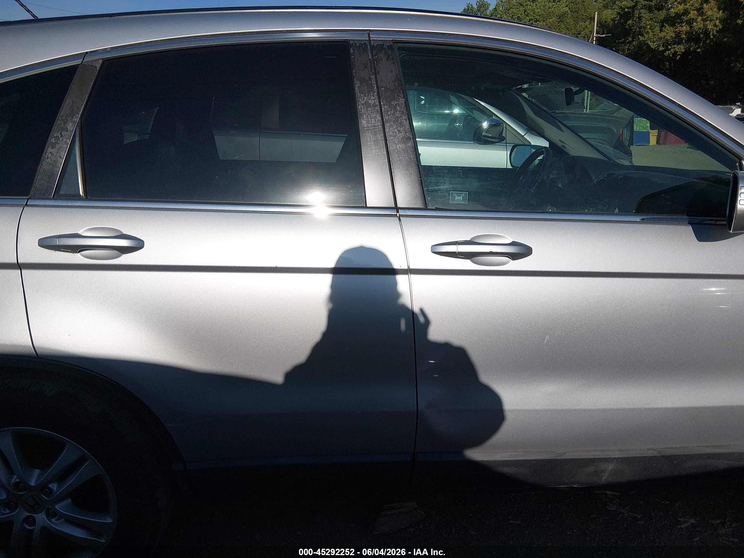 2010 Honda Cr-v Ex-l Silver vin: 5J6RE4H76AL001391