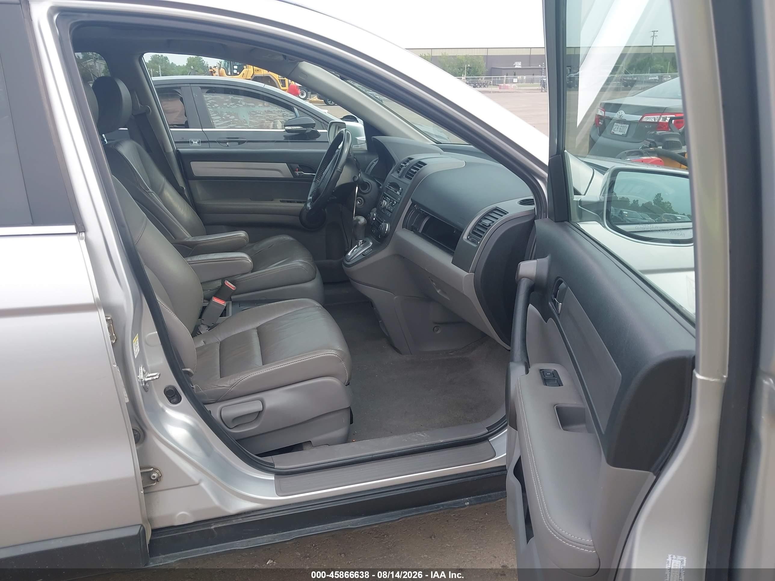 2010 Honda Cr-v Ex-l Silver vin: 5J6RE4H76AL001407