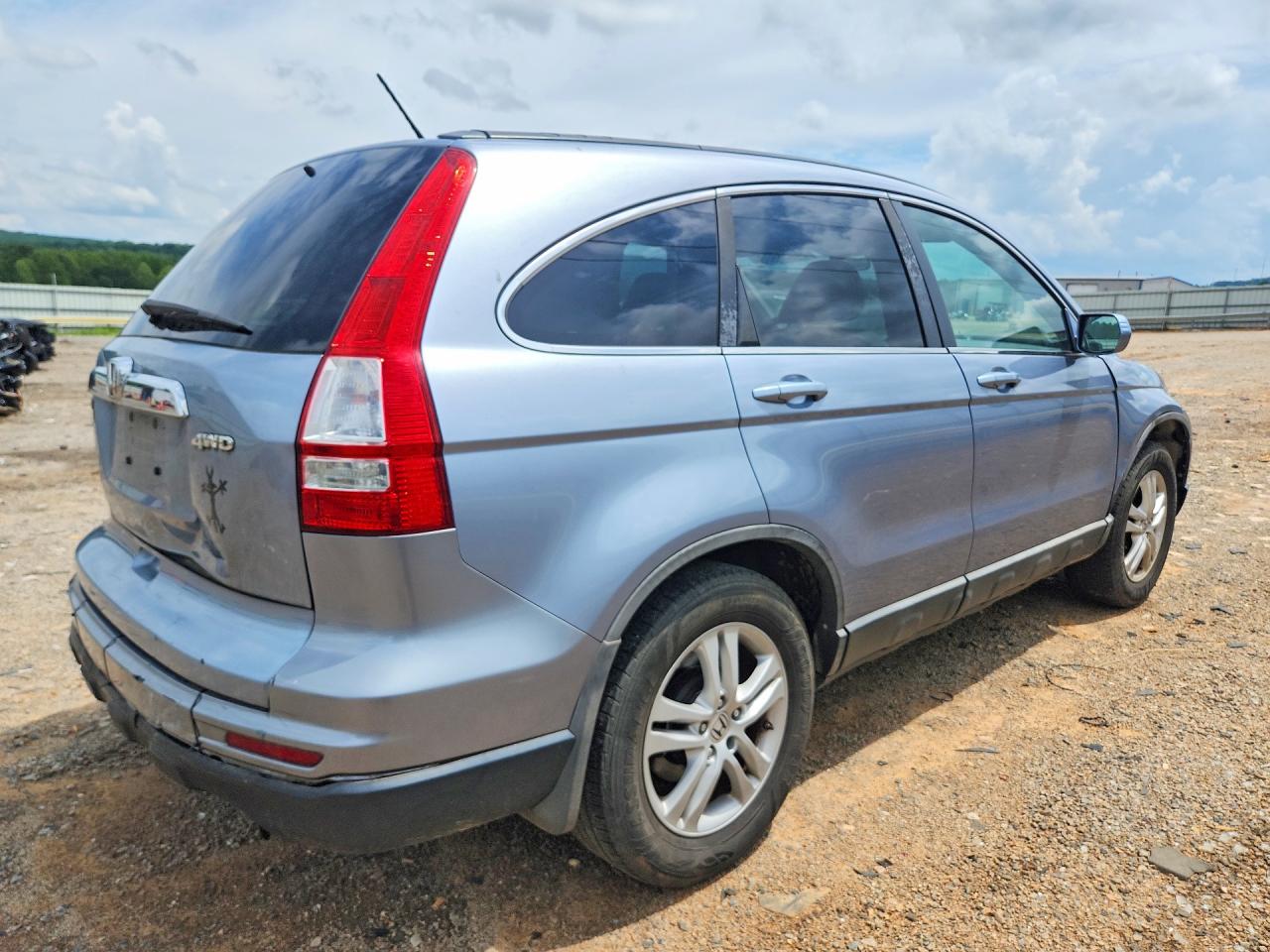 2010 Honda Cr-v Exl Blue vin: 5J6RE4H76AL006025