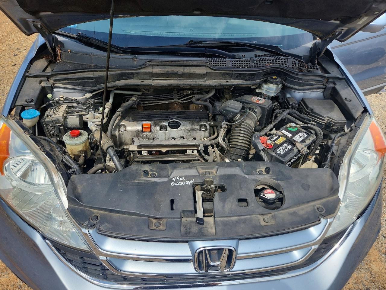 2010 Honda Cr-v Exl Blue vin: 5J6RE4H76AL006025