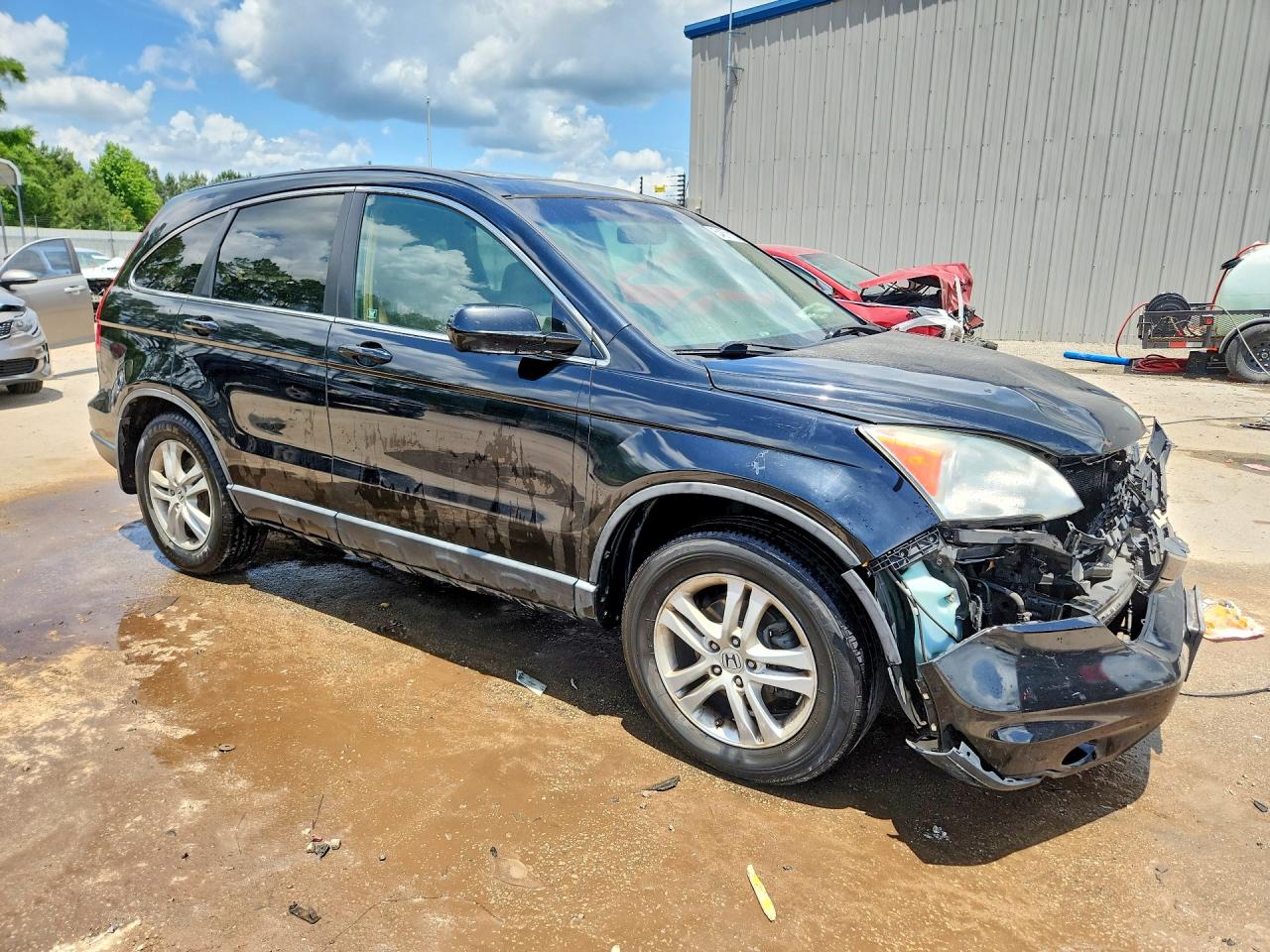 2010 Honda Cr-v Exl Black vin: 5J6RE4H76AL009233