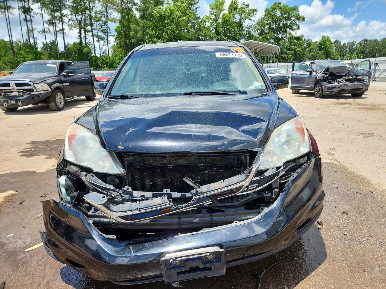 2010 Honda Cr-v Exl Black vin: 5J6RE4H76AL009233