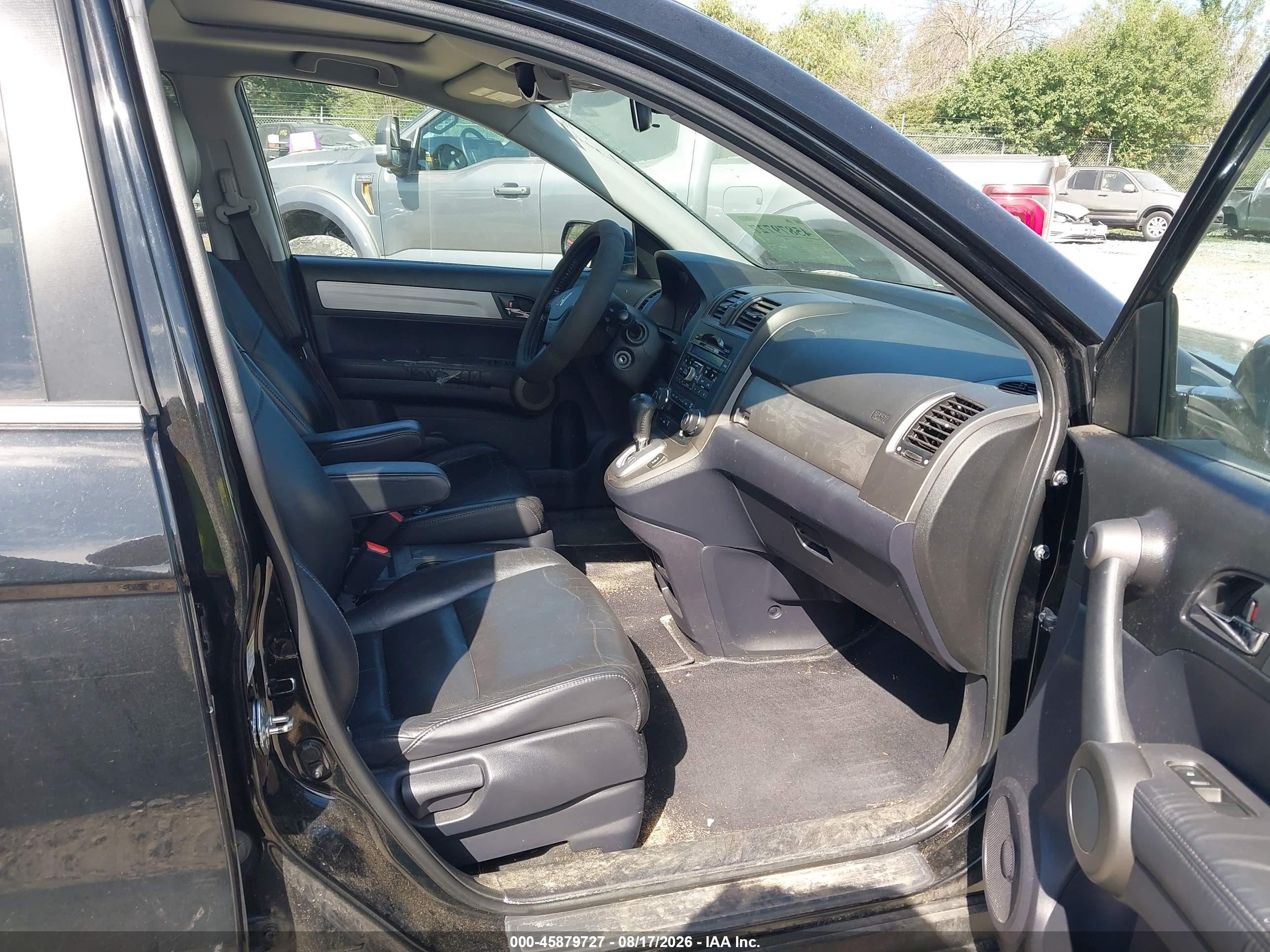 2010 Honda Cr-v Ex-l Черный vin: 5J6RE4H76AL016599