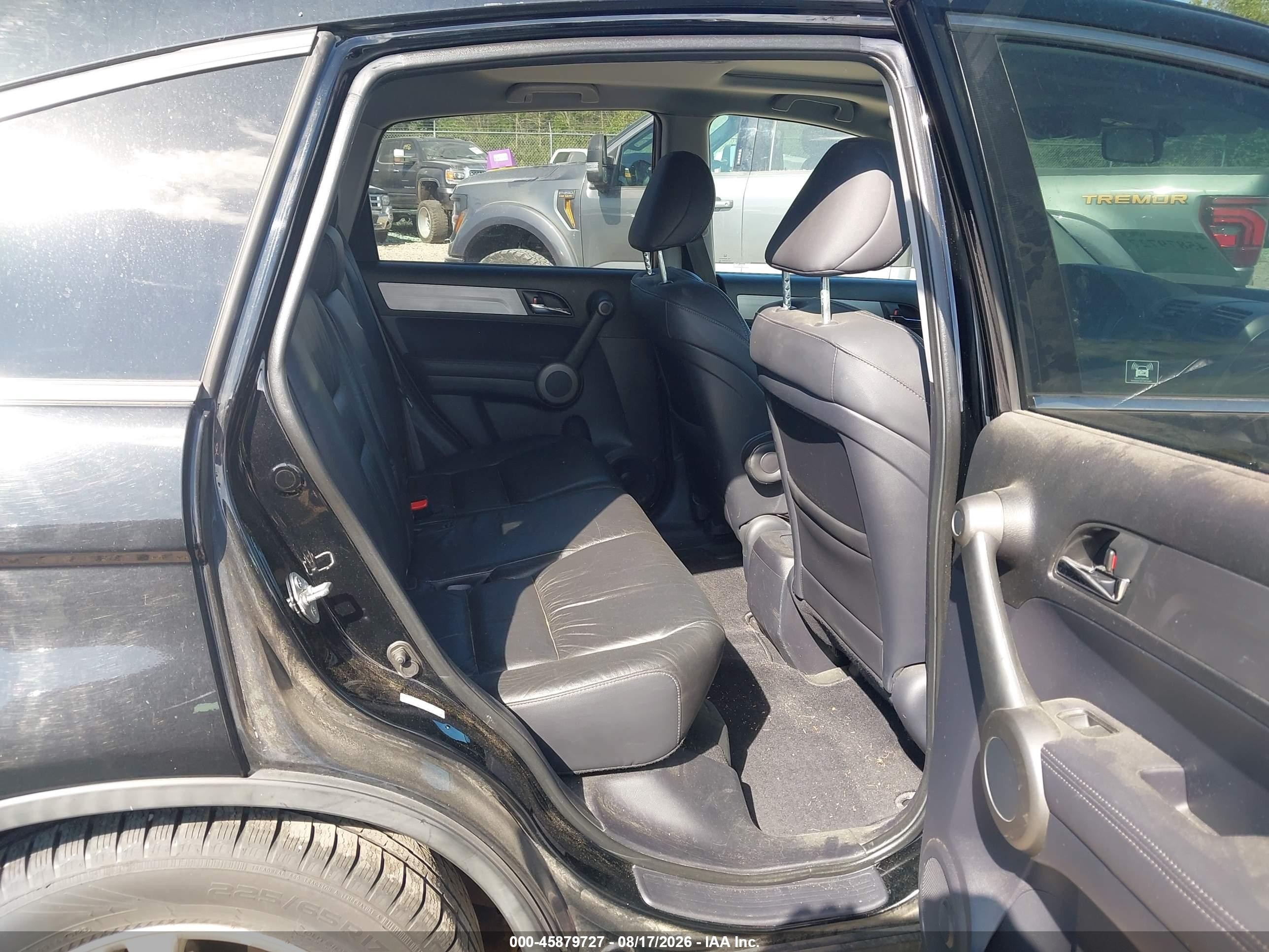 2010 Honda Cr-v Ex-l Черный vin: 5J6RE4H76AL016599