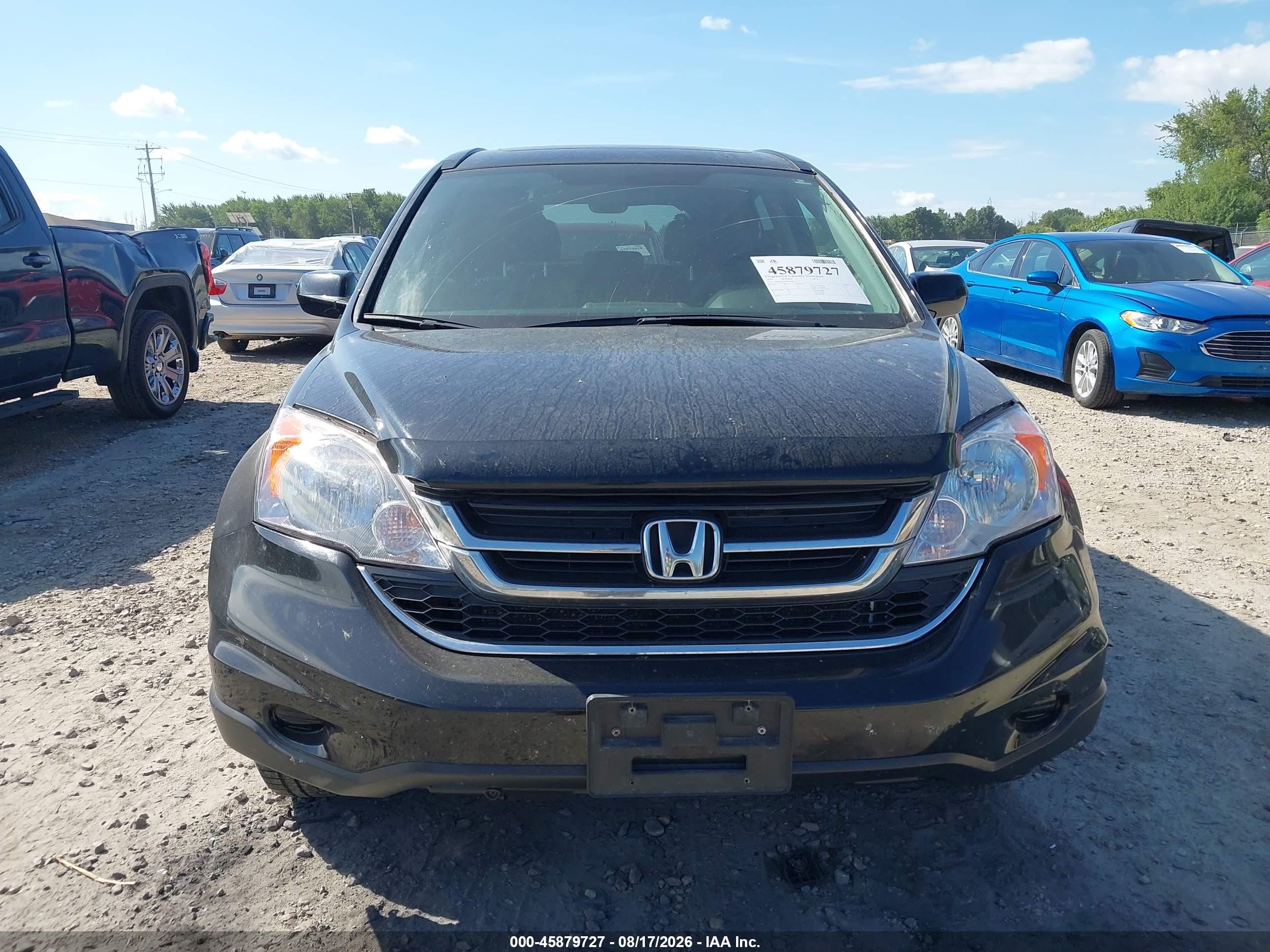 2010 Honda Cr-v Ex-l Черный vin: 5J6RE4H76AL016599