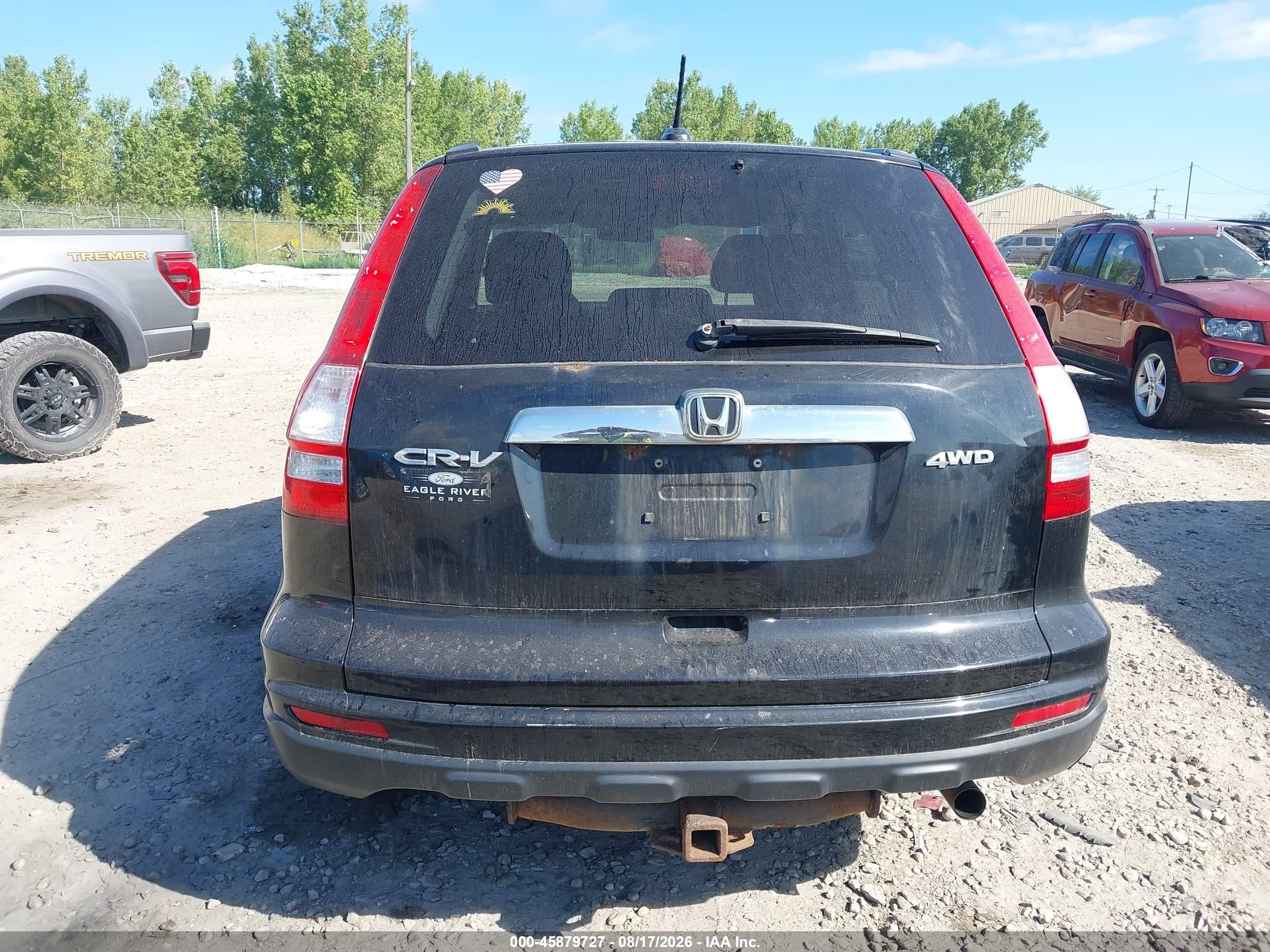 2010 Honda Cr-v Ex-l Черный vin: 5J6RE4H76AL016599