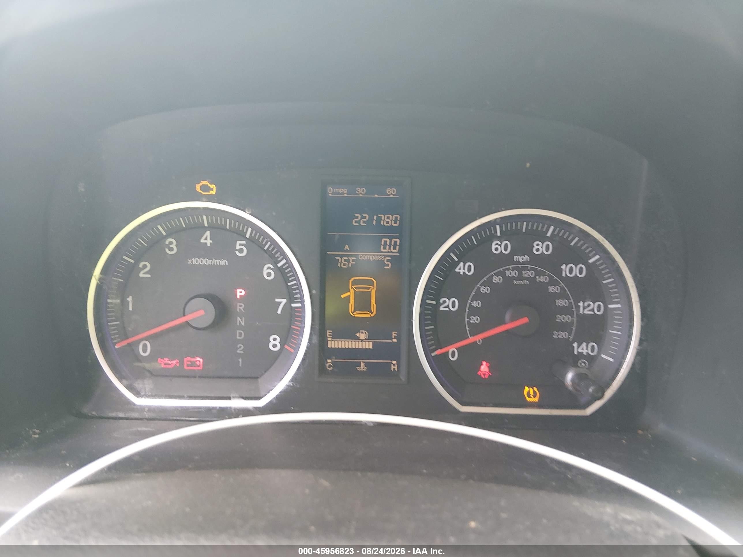 2010 Honda Cr-v Ex-l Blue vin: 5J6RE4H76AL022578