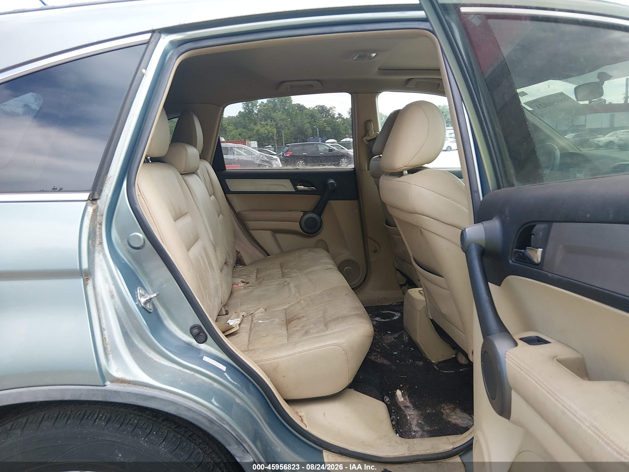 2010 Honda Cr-v Ex-l Blue vin: 5J6RE4H76AL022578