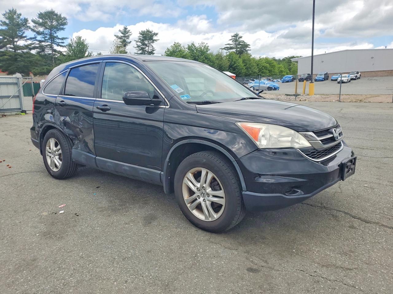 2010 Honda Cr-v Exl Black vin: 5J6RE4H76AL031412