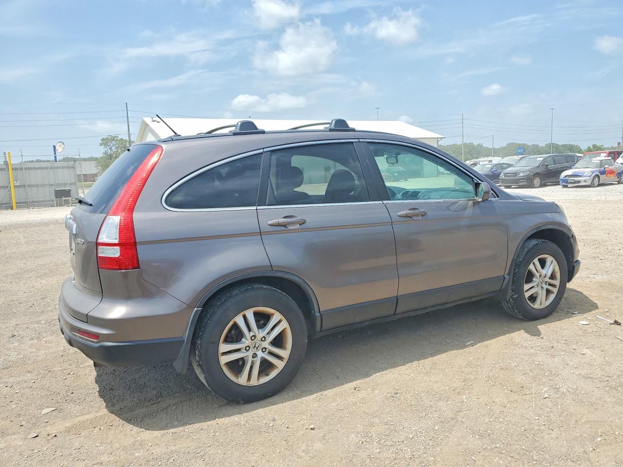 2010 Honda Cr-v Exl Gray vin: 5J6RE4H76AL060649