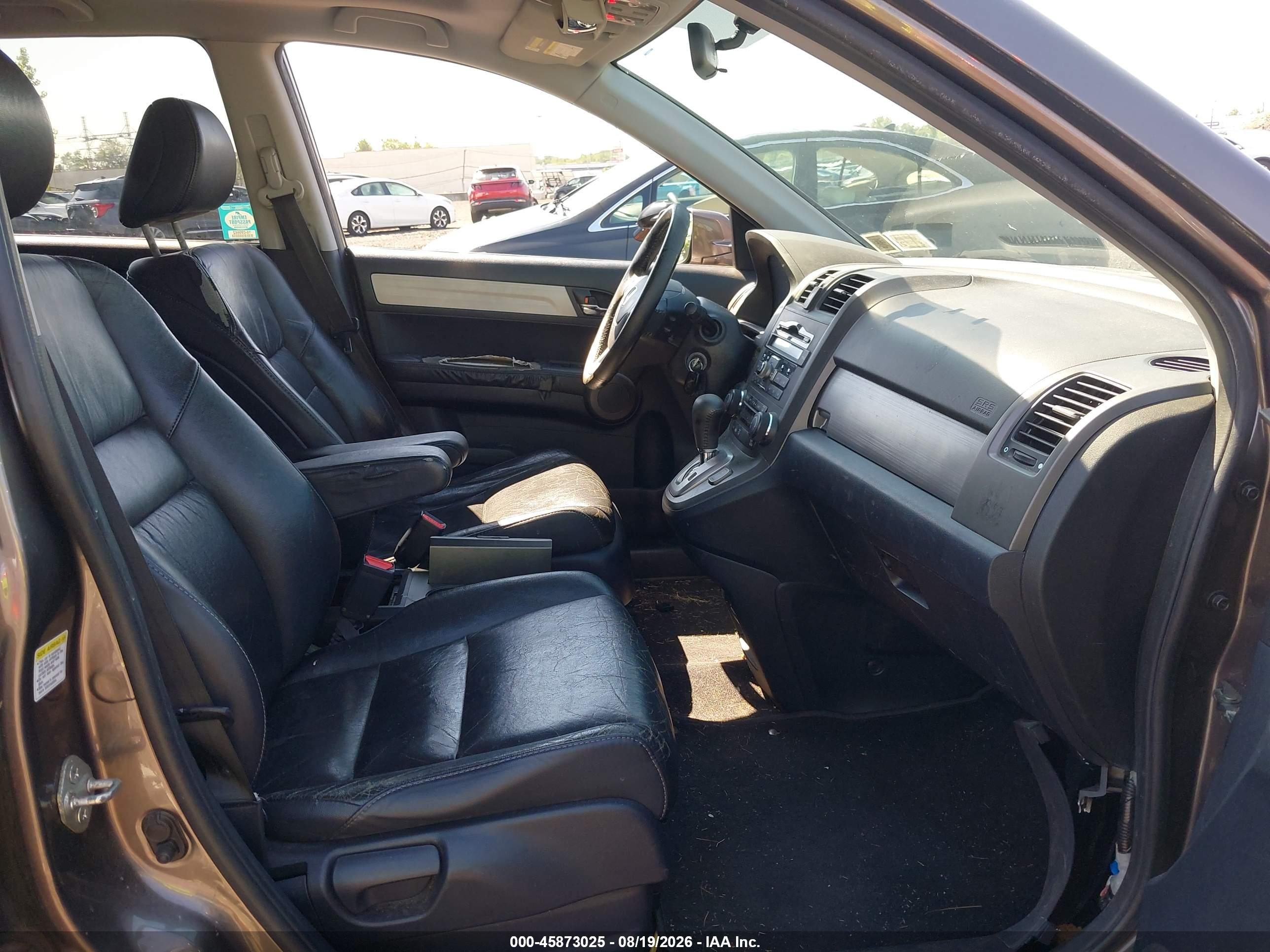 2010 Honda Cr-v Ex-l Gray vin: 5J6RE4H76AL068945