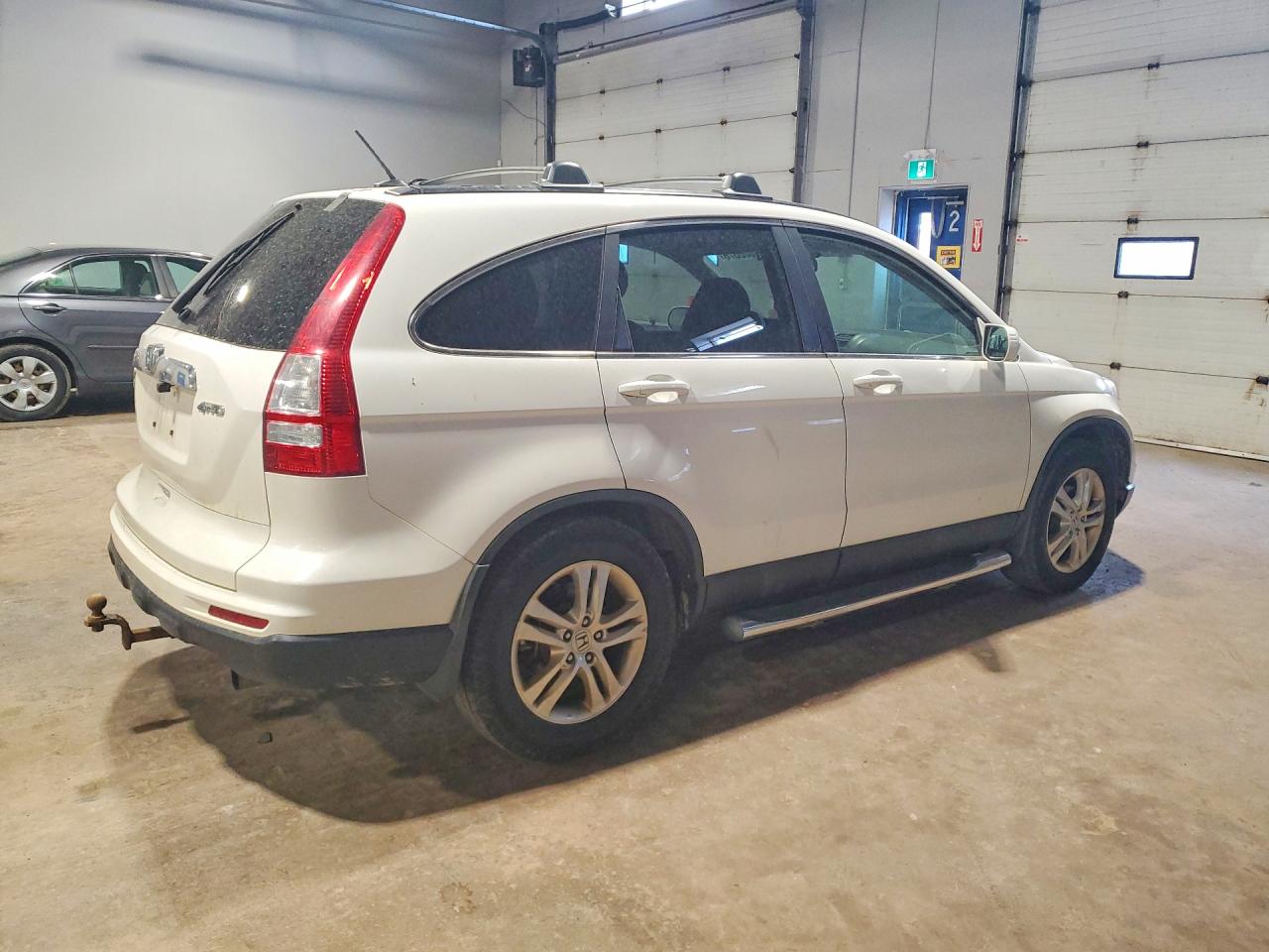 2010 Honda Cr-v Exl White vin: 5J6RE4H76AL819932