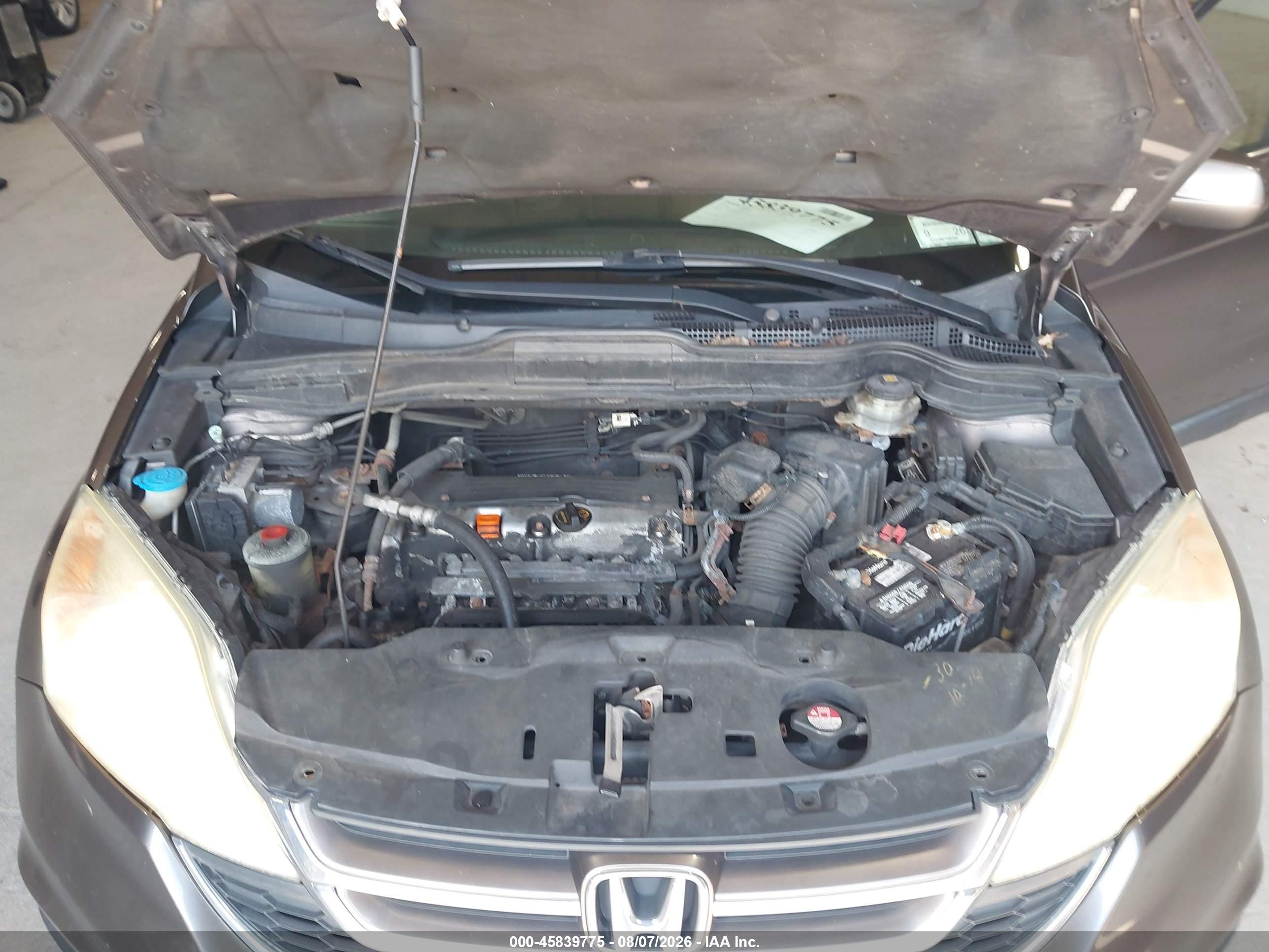 2011 Honda Cr-v Ex-l Коричневый vin: 5J6RE4H76BL000453