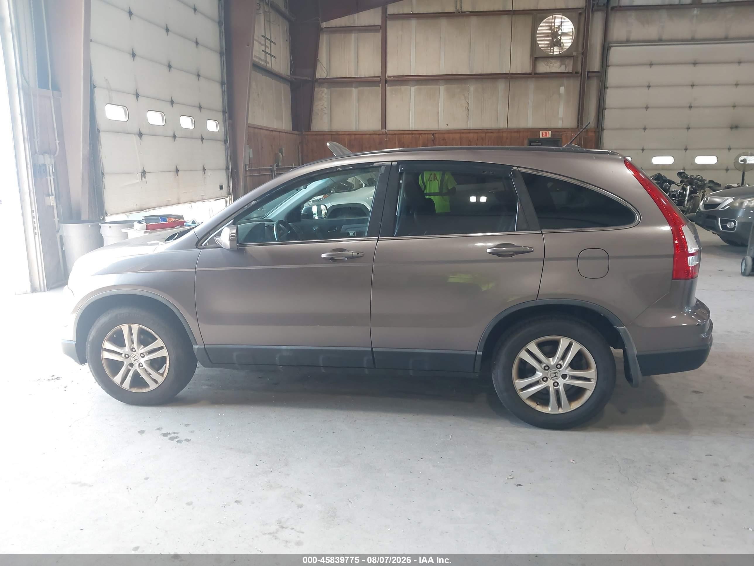 2011 Honda Cr-v Ex-l Коричневый vin: 5J6RE4H76BL000453