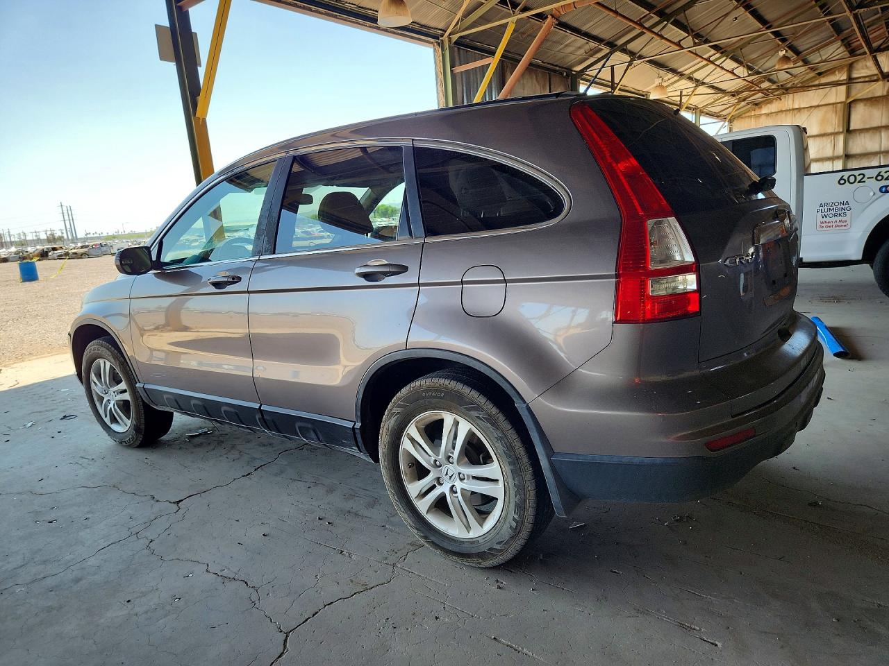 2011 Honda Cr-v Exl Серый vin: 5J6RE4H76BL000808