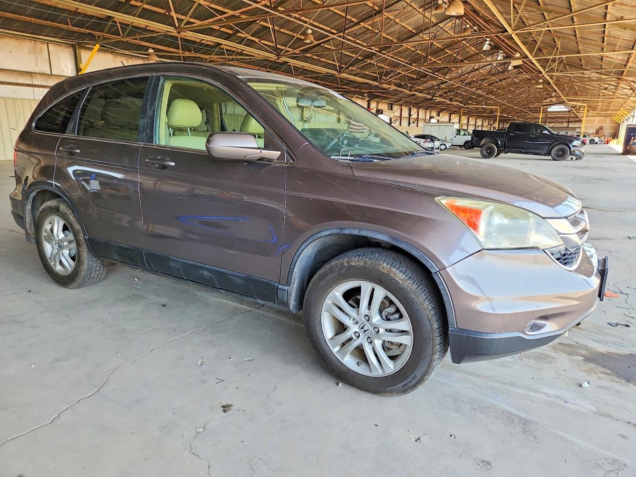 2011 Honda Cr-v Exl Серый vin: 5J6RE4H76BL000808