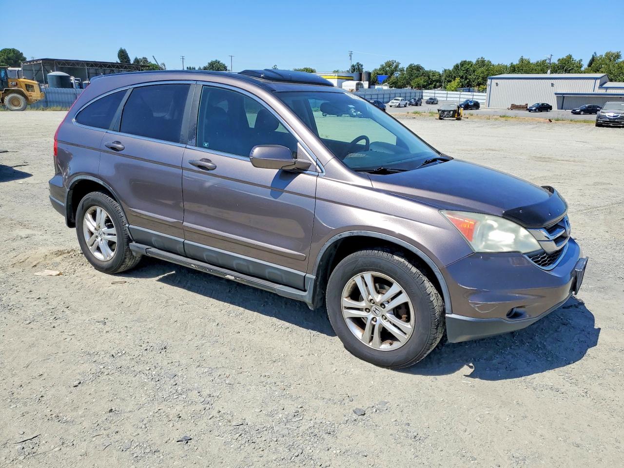 2011 Honda Cr-v Exl Желто-коричневый vin: 5J6RE4H76BL007628