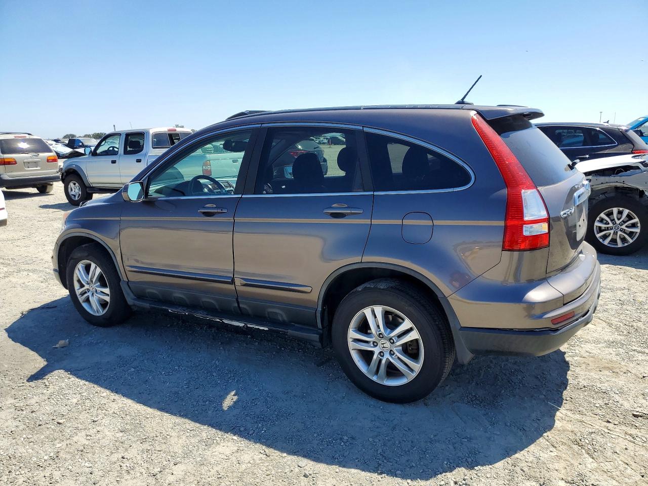 2011 Honda Cr-v Exl Желто-коричневый vin: 5J6RE4H76BL007628
