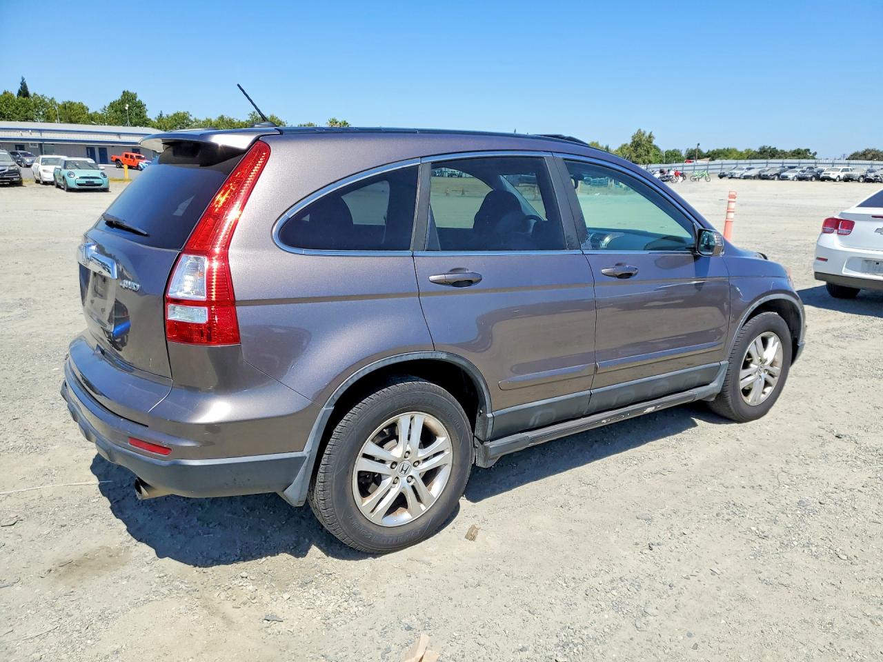 2011 Honda Cr-v Exl Желто-коричневый vin: 5J6RE4H76BL007628