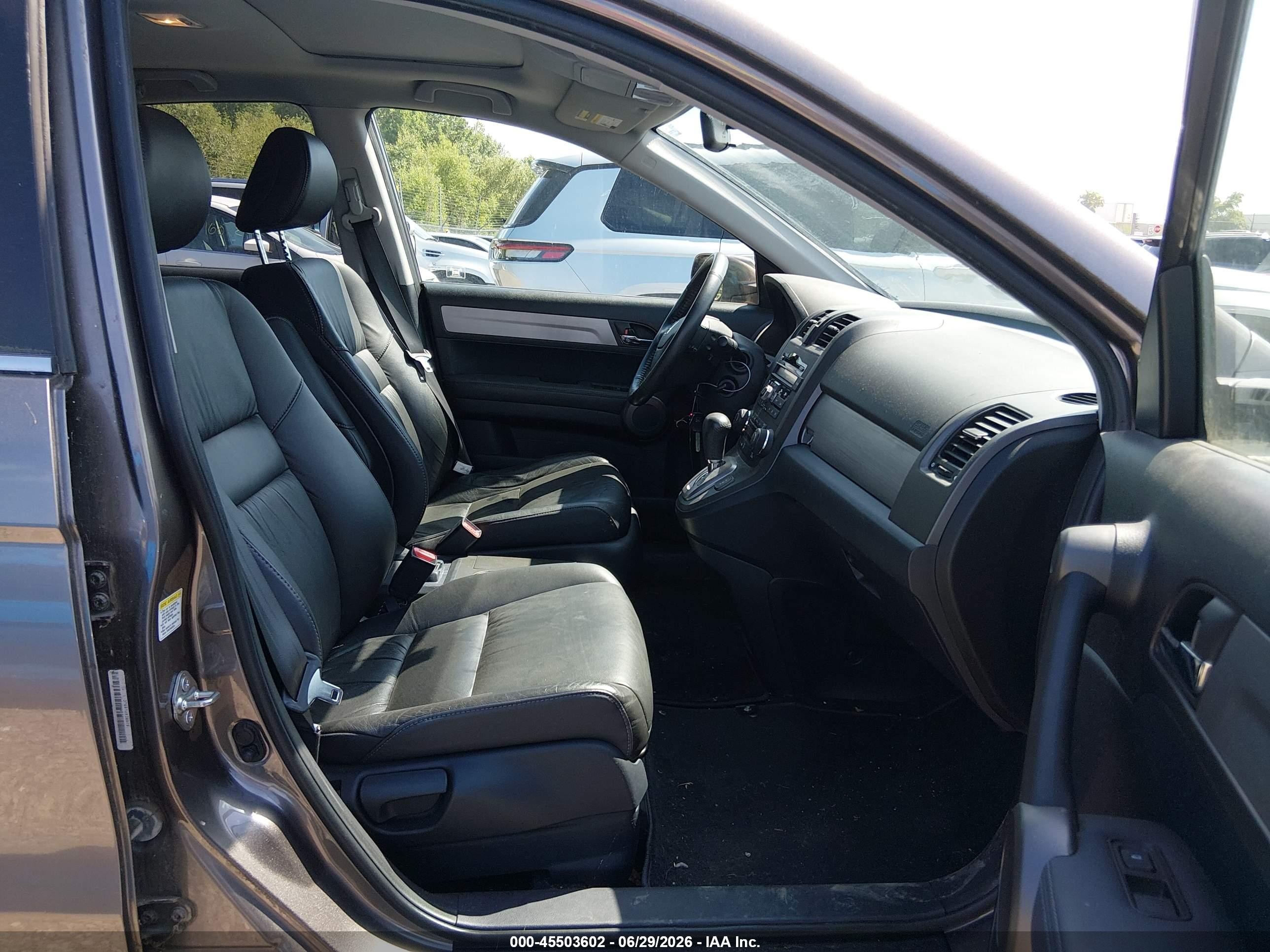 2011 Honda Cr-v Ex-l Gray vin: 5J6RE4H76BL011436