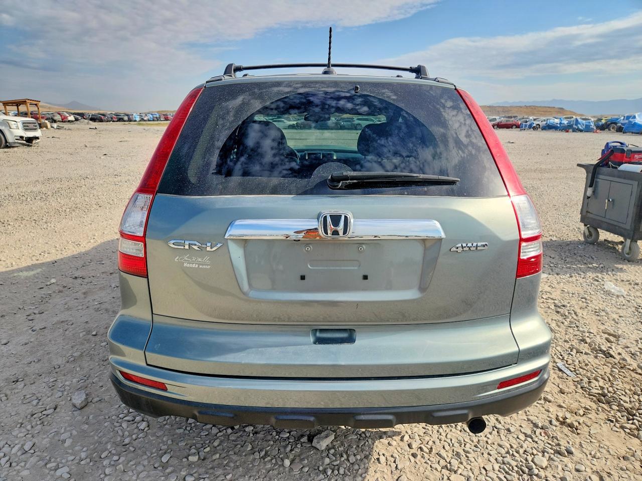 2011 Honda Cr-v Exl Green vin: 5J6RE4H76BL015325
