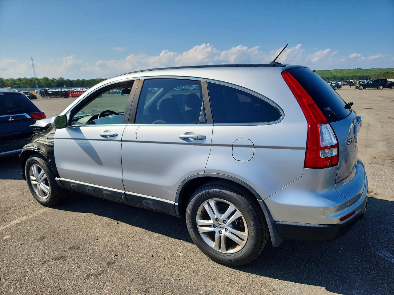 2011 Honda Cr-v Exl Серебряный vin: 5J6RE4H76BL021769