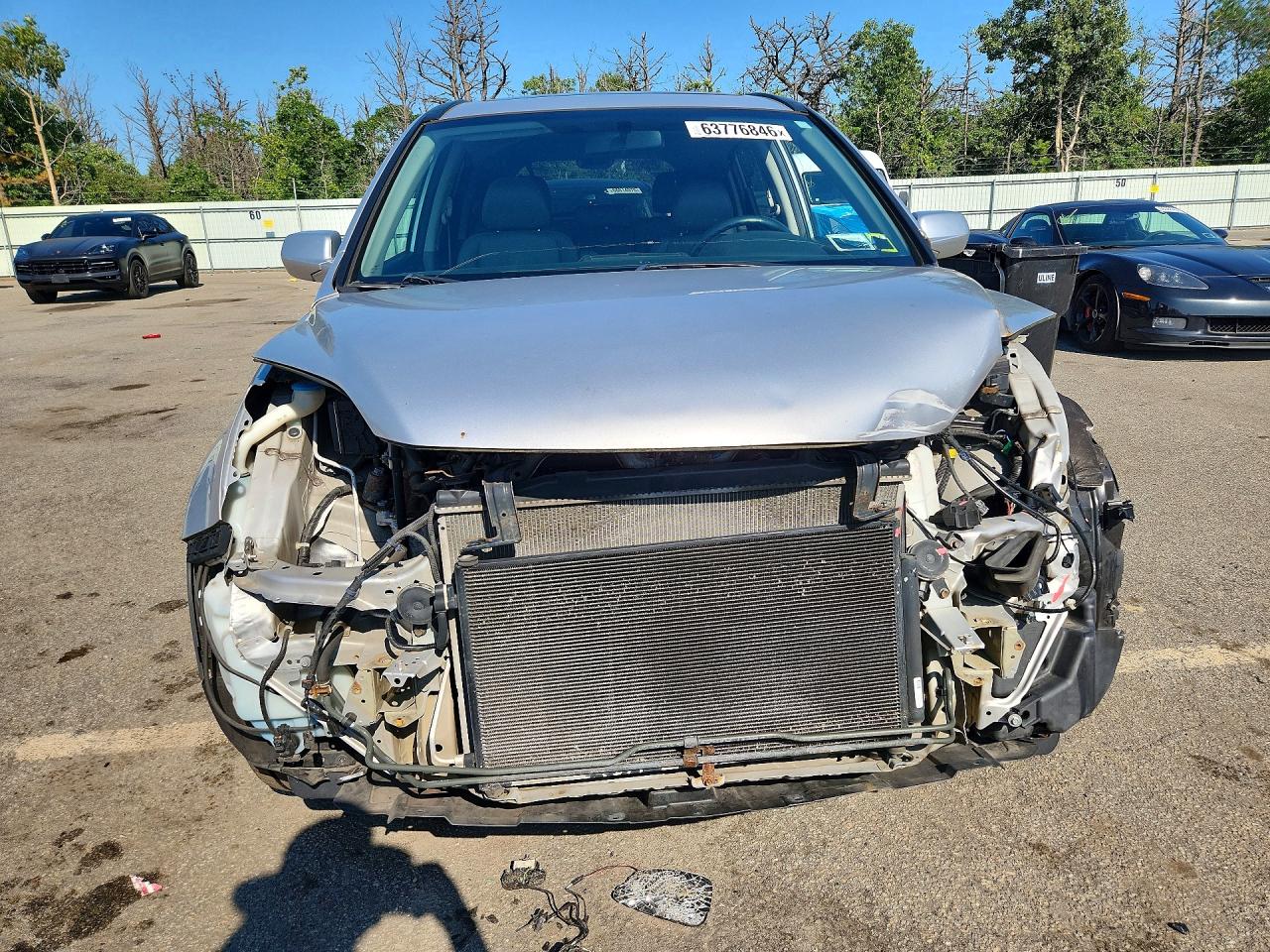2011 Honda Cr-v Exl Серебряный vin: 5J6RE4H76BL021769