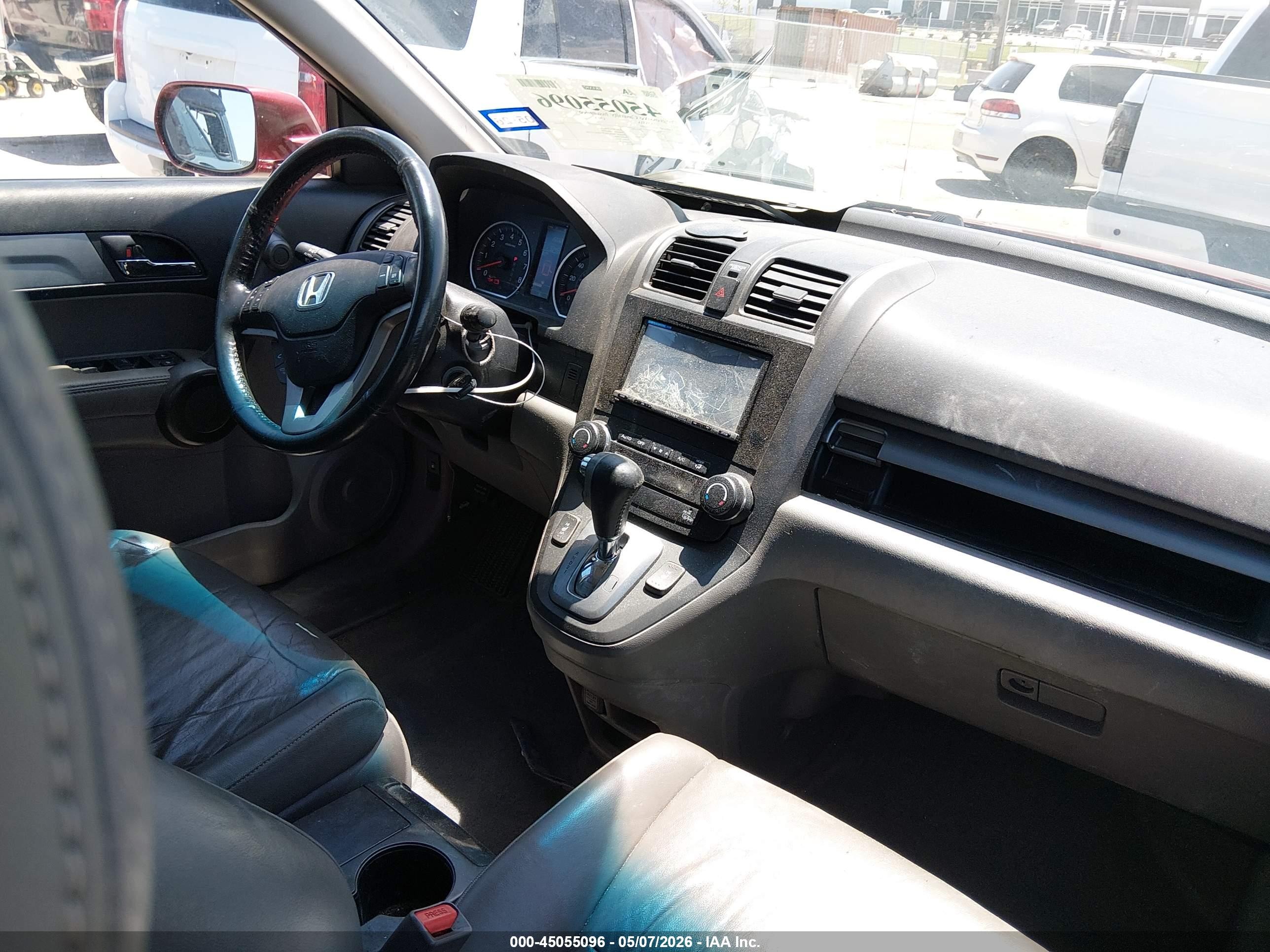 2011 Honda Cr-v Ex-l Бордовый vin: 5J6RE4H76BL034599