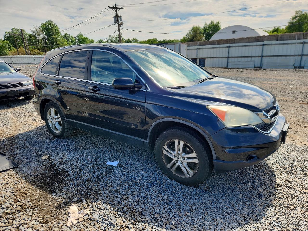 2011 Honda Cr-v Exl Black vin: 5J6RE4H76BL039835