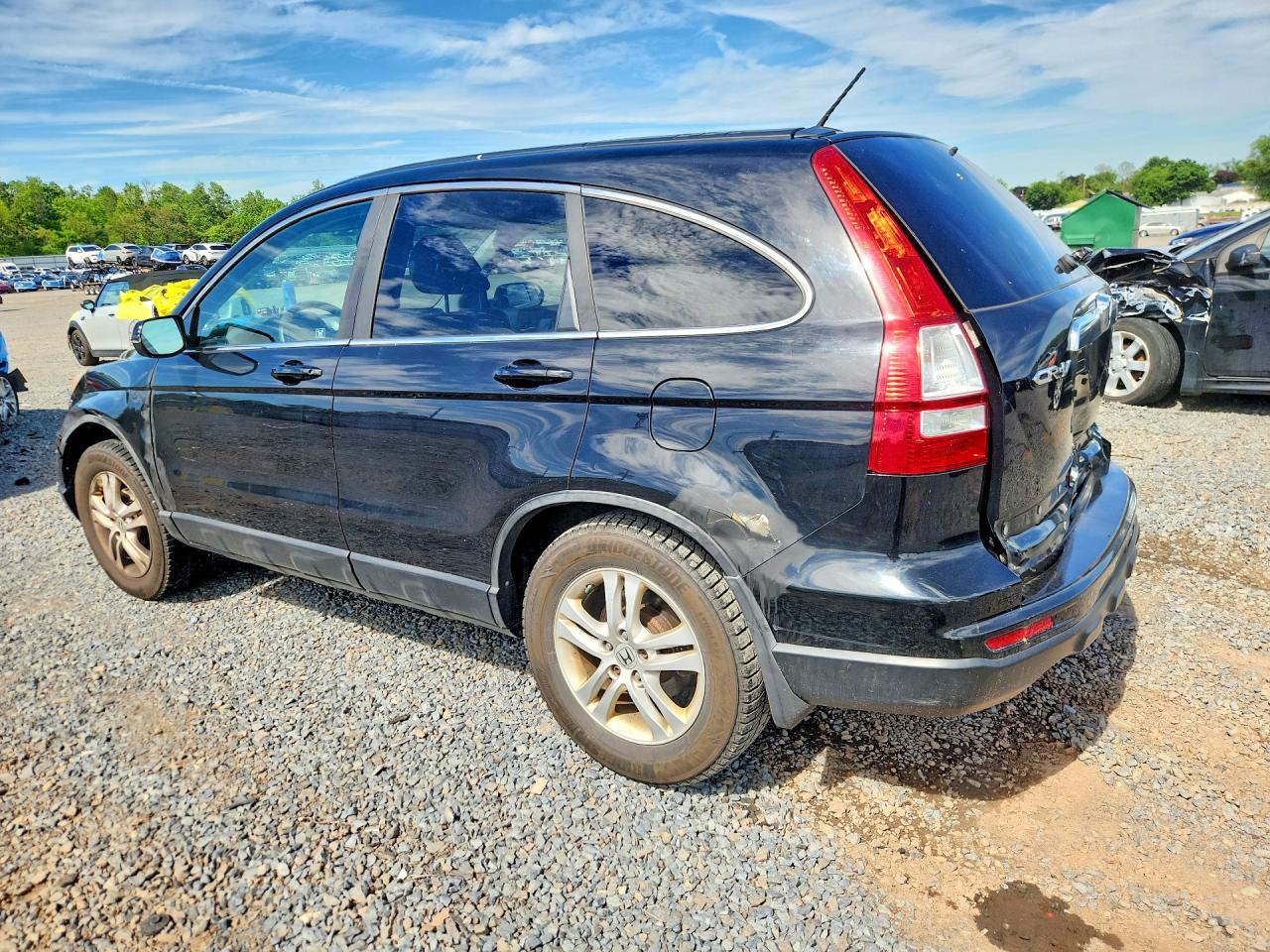 2011 Honda Cr-v Exl Black vin: 5J6RE4H76BL039835