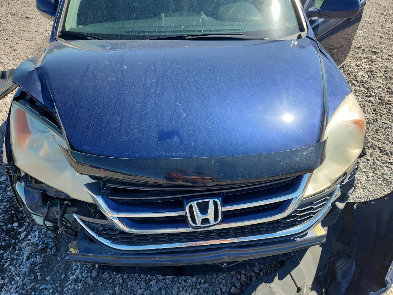 2011 Honda Cr-v Exl Blue vin: 5J6RE4H76BL063830