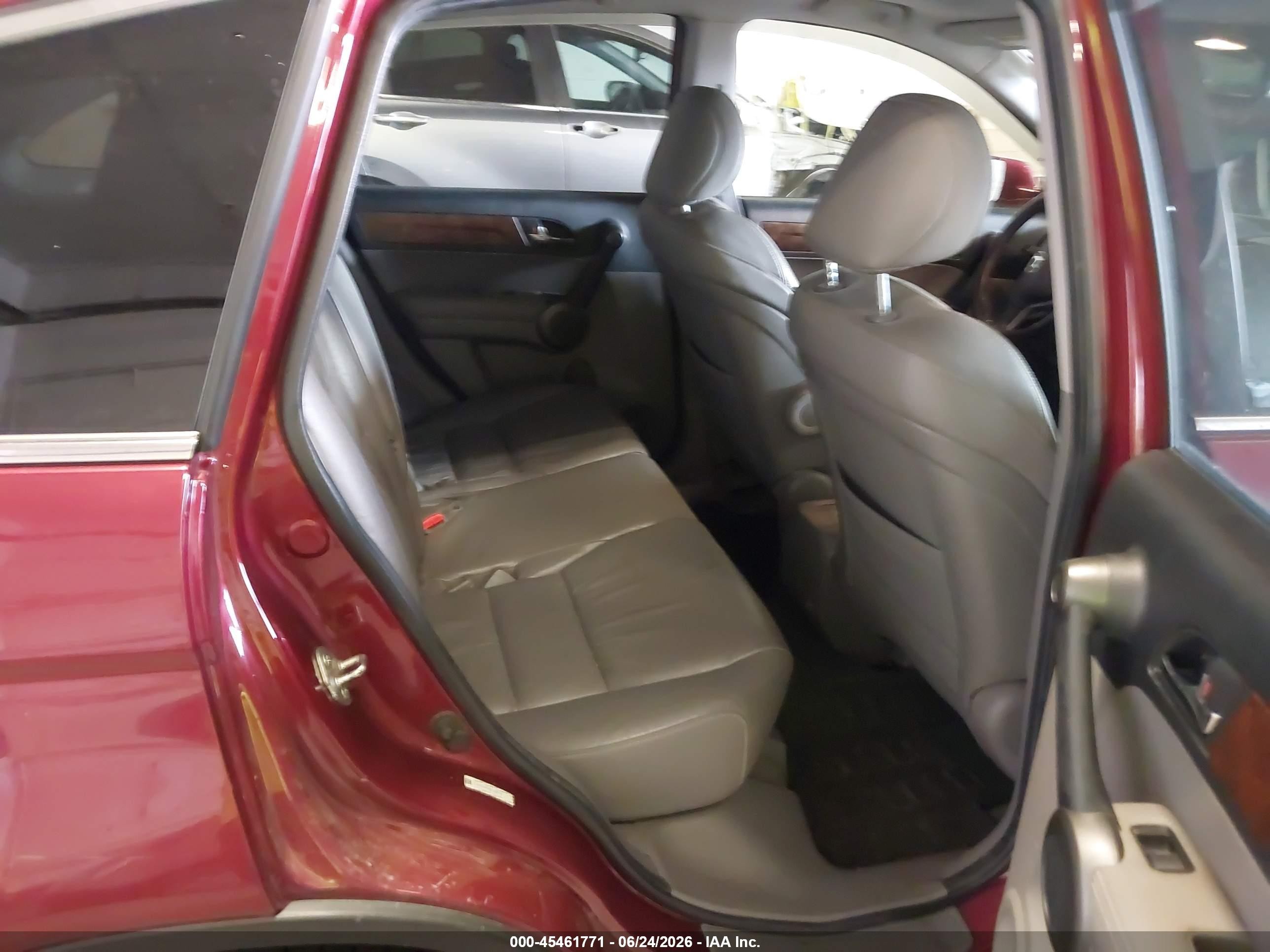 2011 Honda Cr-v Ex-l Red vin: 5J6RE4H76BL068719