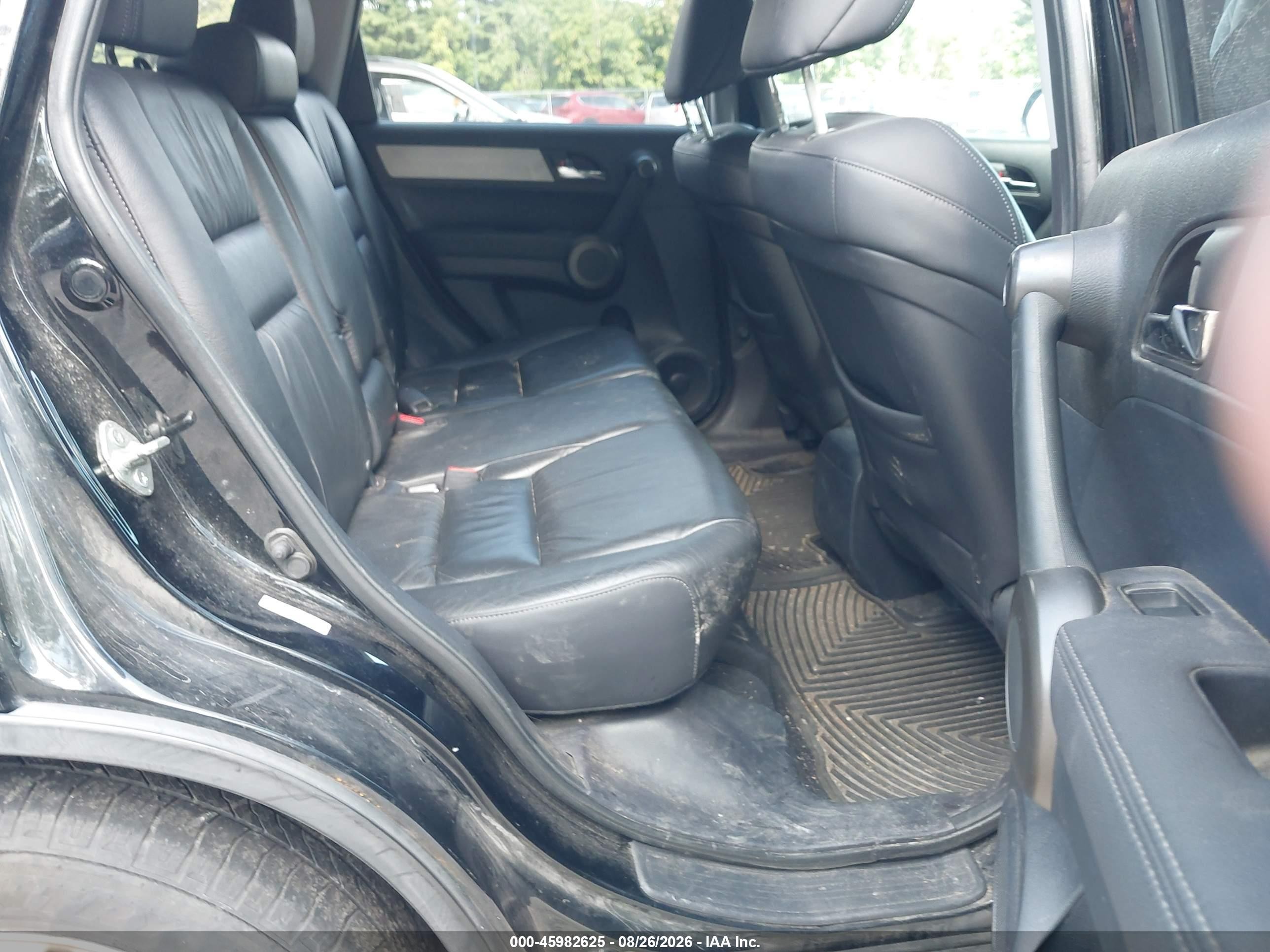 2011 Honda Cr-v Ex-l Black vin: 5J6RE4H76BL071328