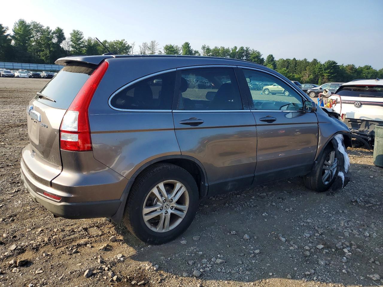 2011 Honda Cr-v Exl Gray vin: 5J6RE4H76BL075489